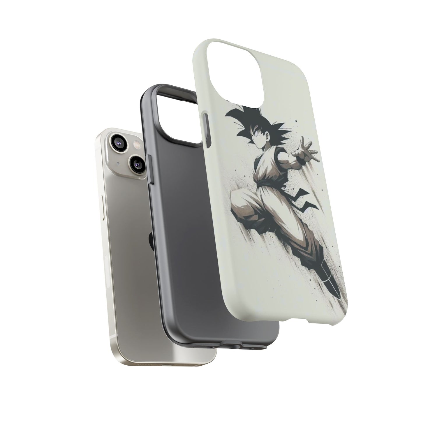 White Goku Clipart Phone Case