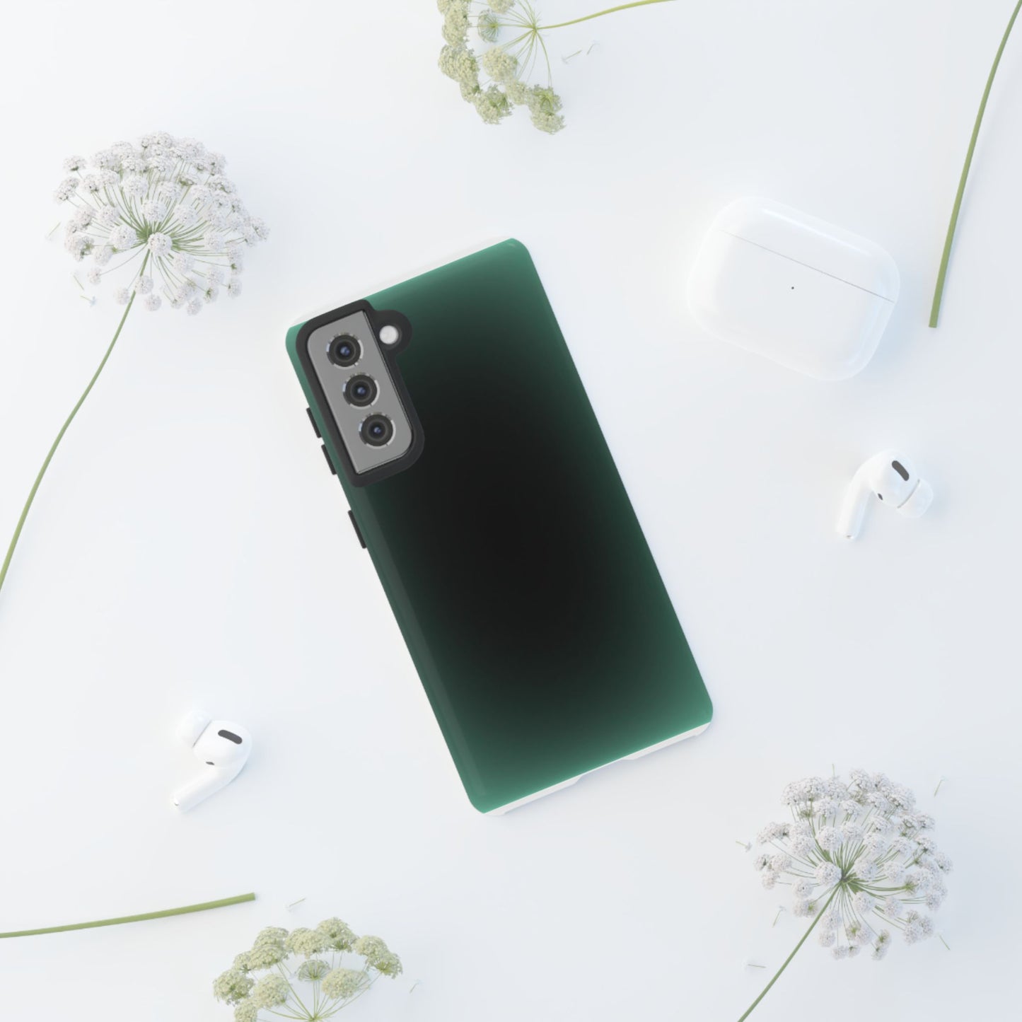 Midnight Green Aura Phone Case