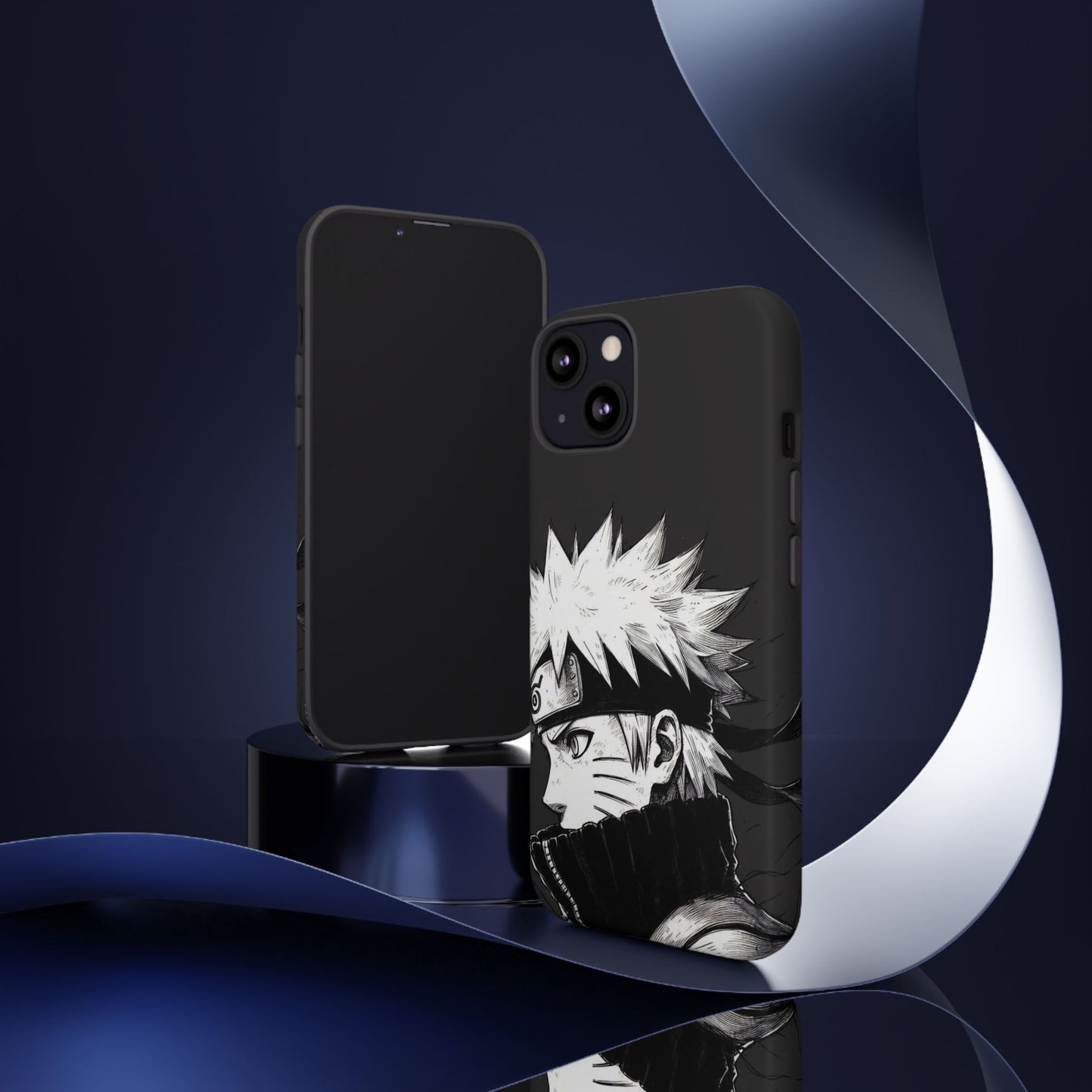 Black Naruto Clipart Phone Case