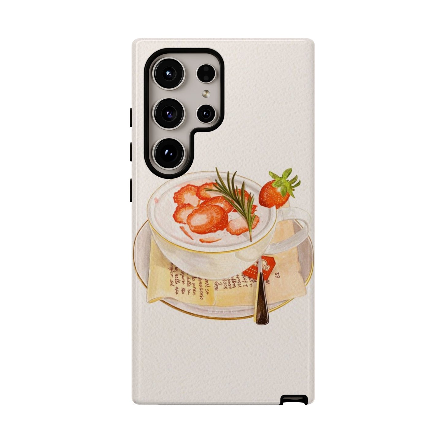 Strawberry Cream iPhone Case