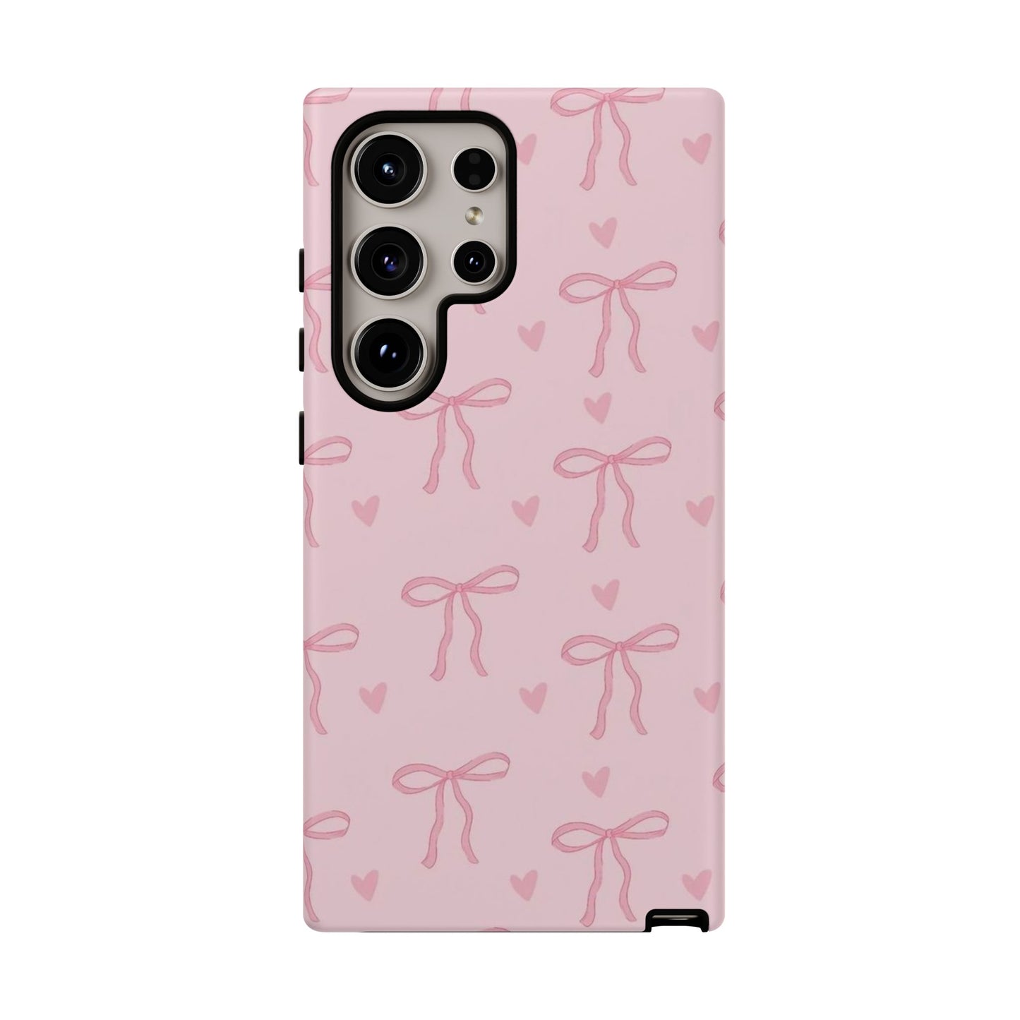 Bows and Hearts iPhone Case