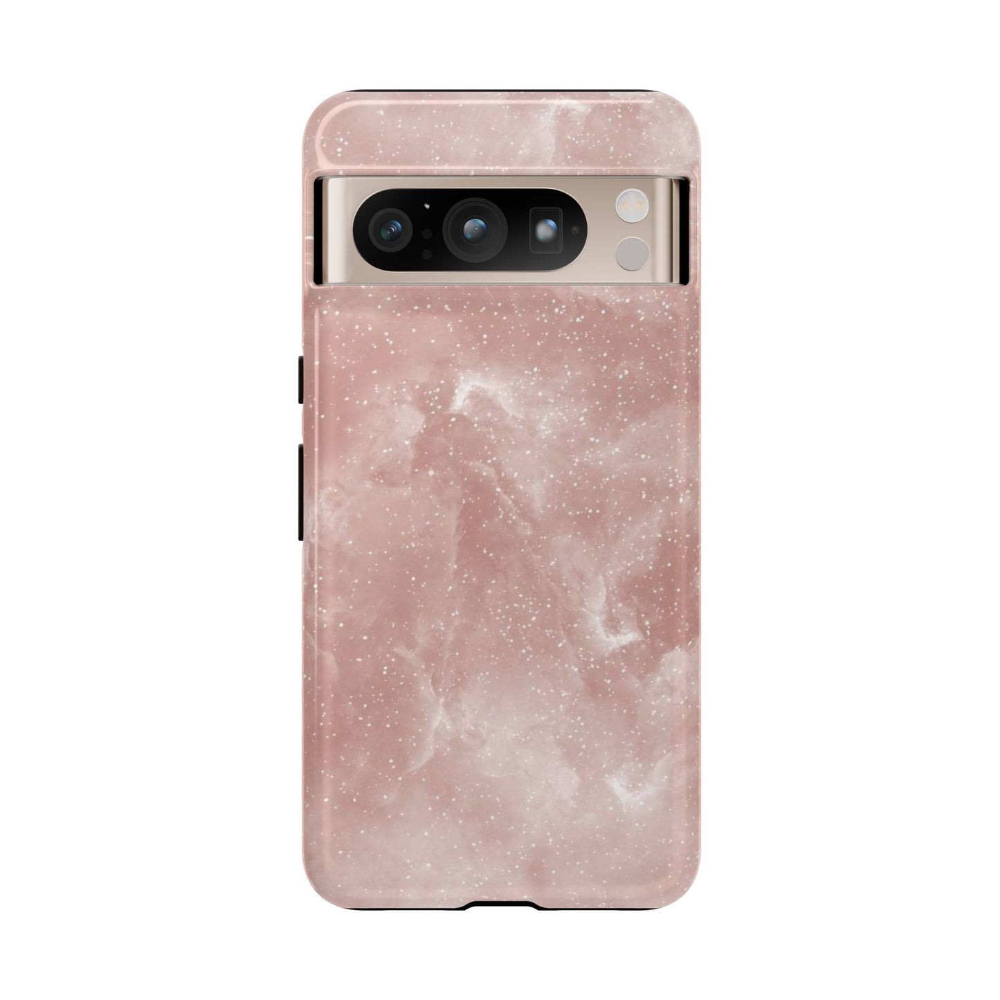 Rose Quartz Glitter iPhone Case