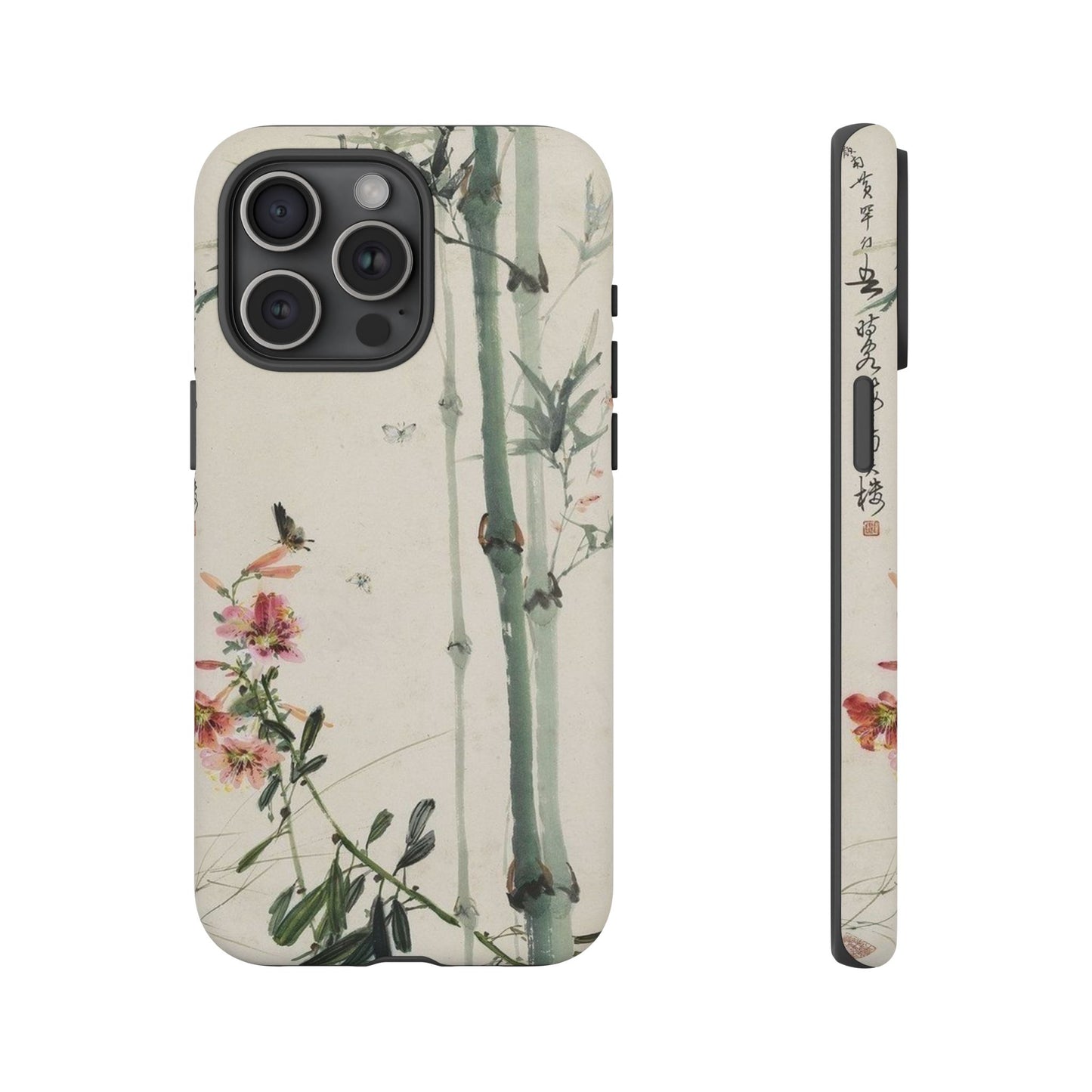 Bamboo Painting iPhone Case