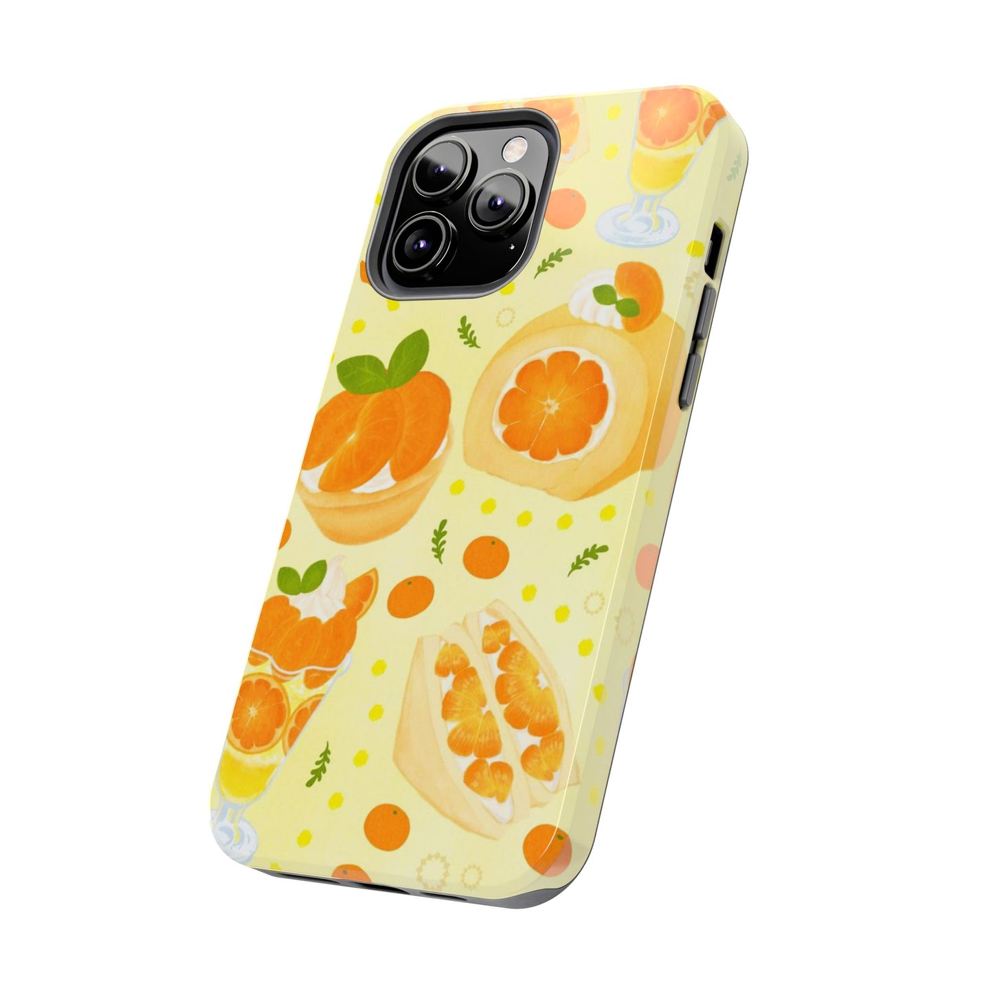 Orange Pop iPhone Case