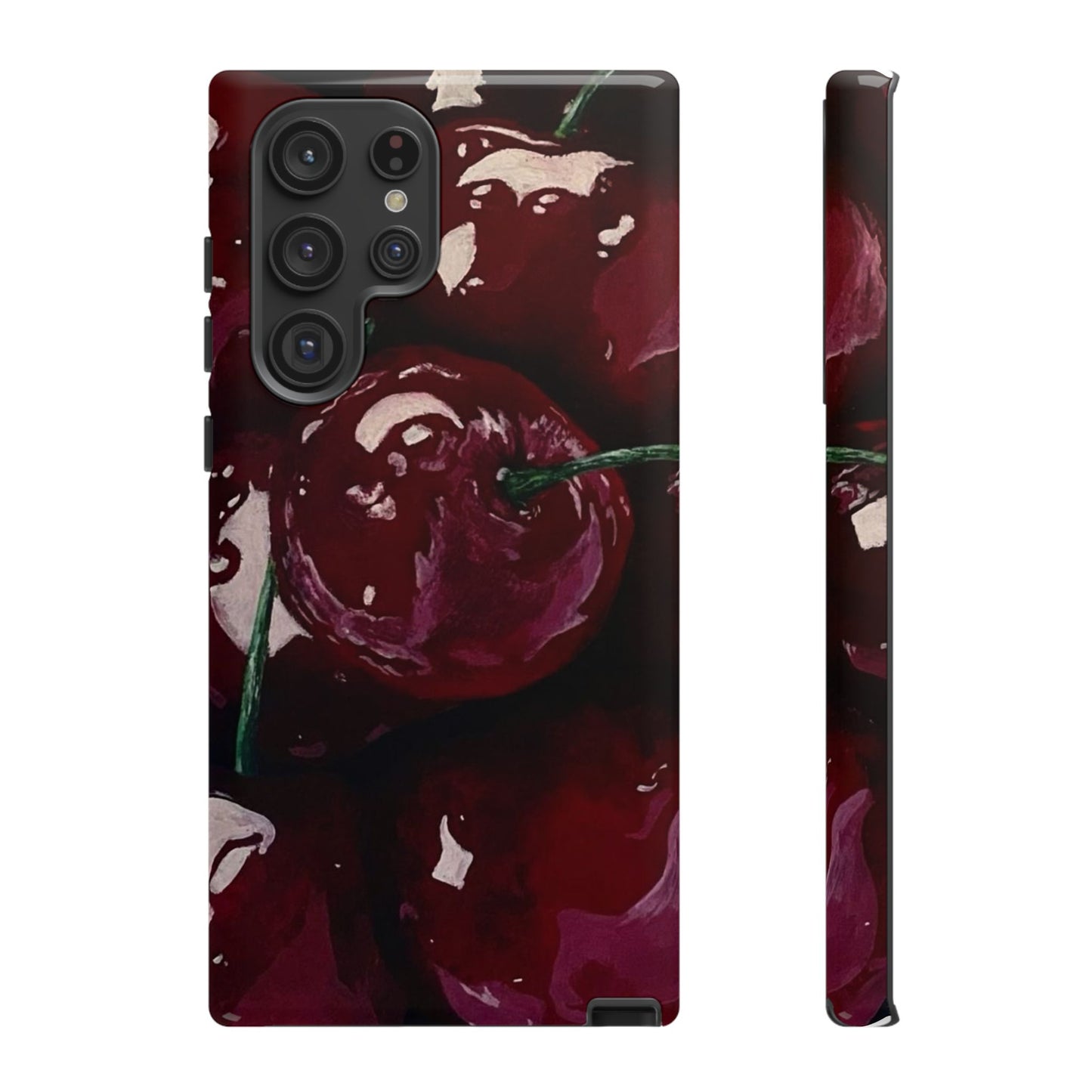 Cherry Painting iPhone Case