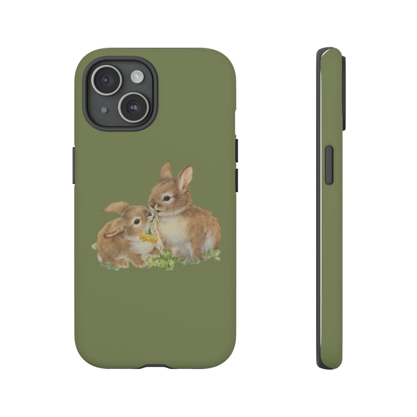 Olive Bunnies Phone Cases