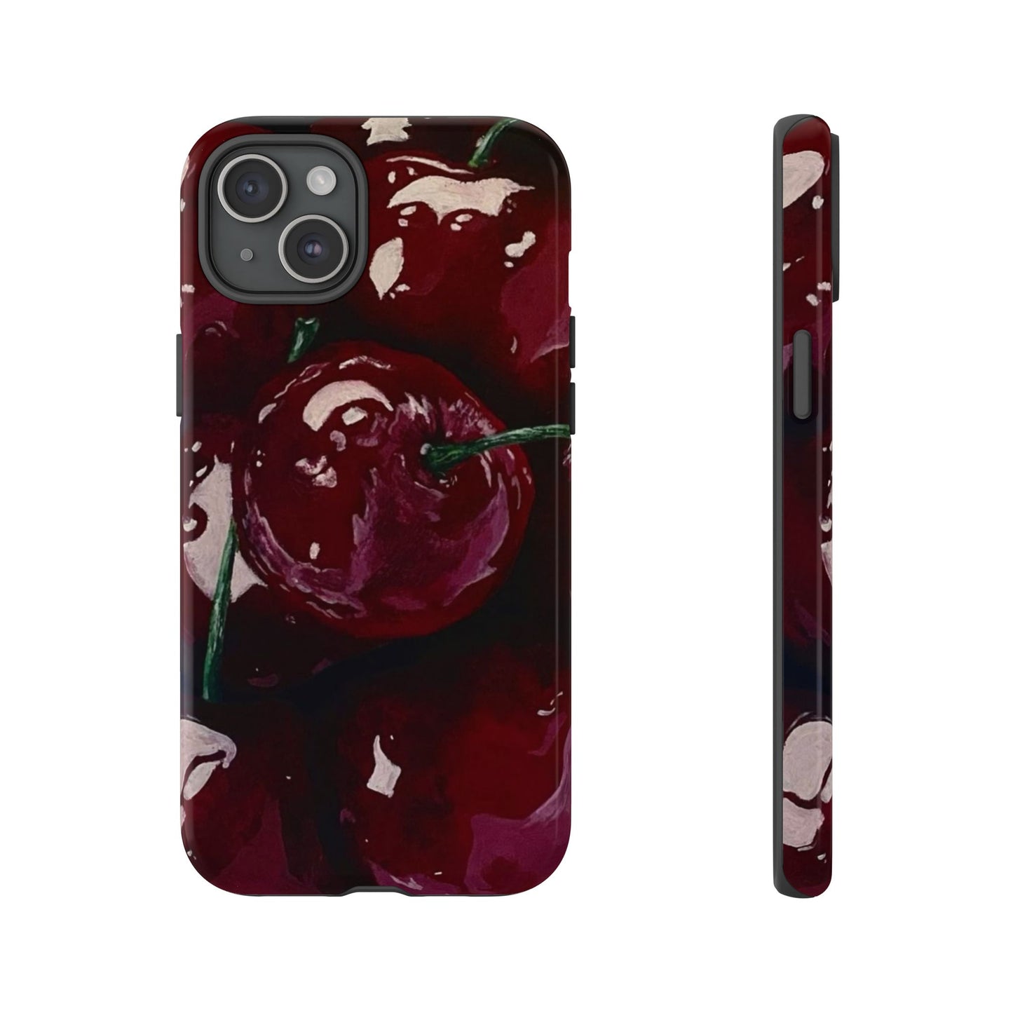 Cherry Painting iPhone Case