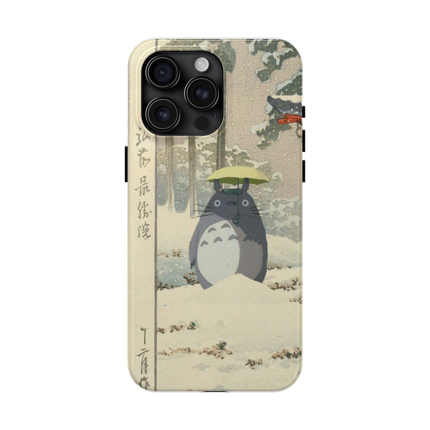 Totoro Snow iPhone Case