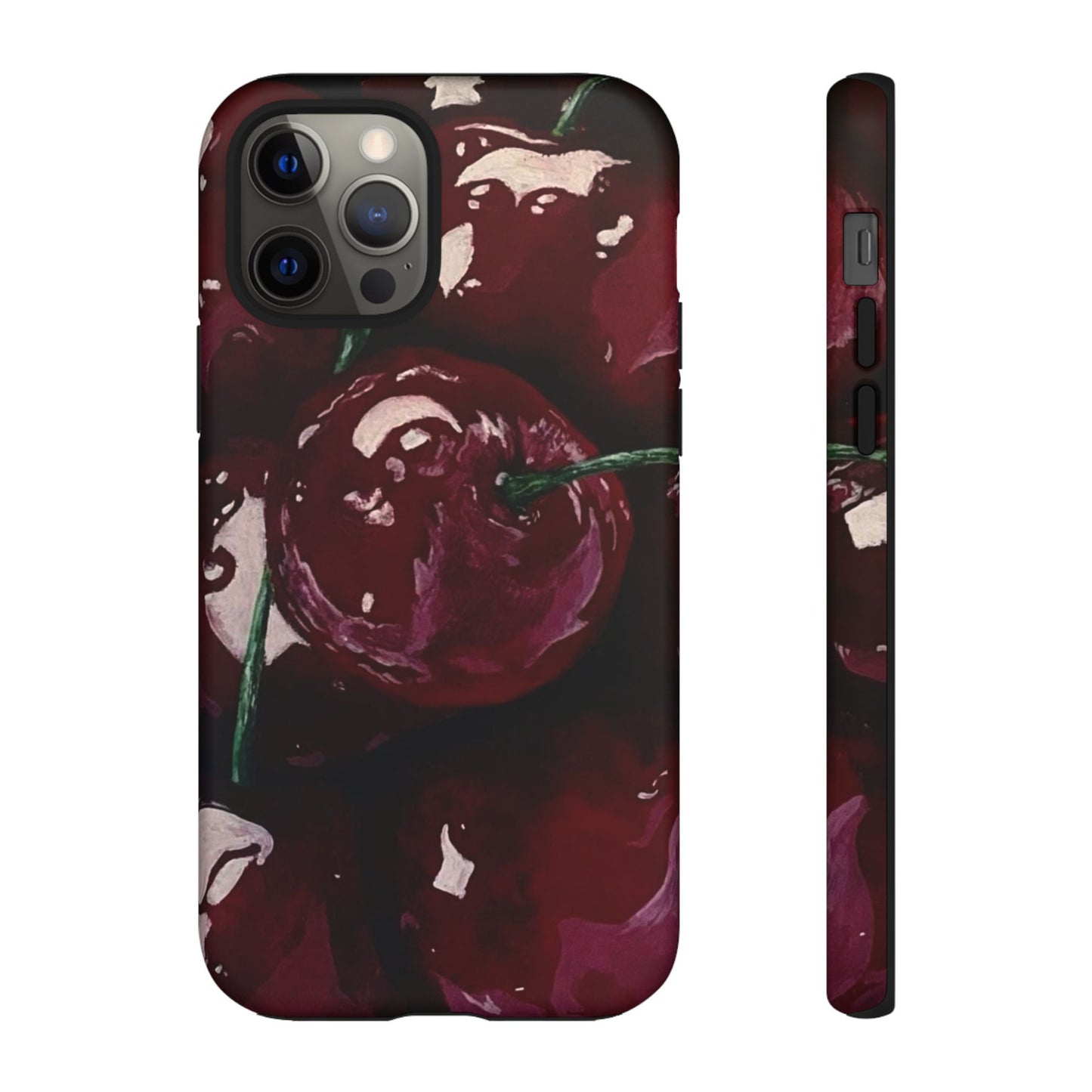 Cherry Painting iPhone Case