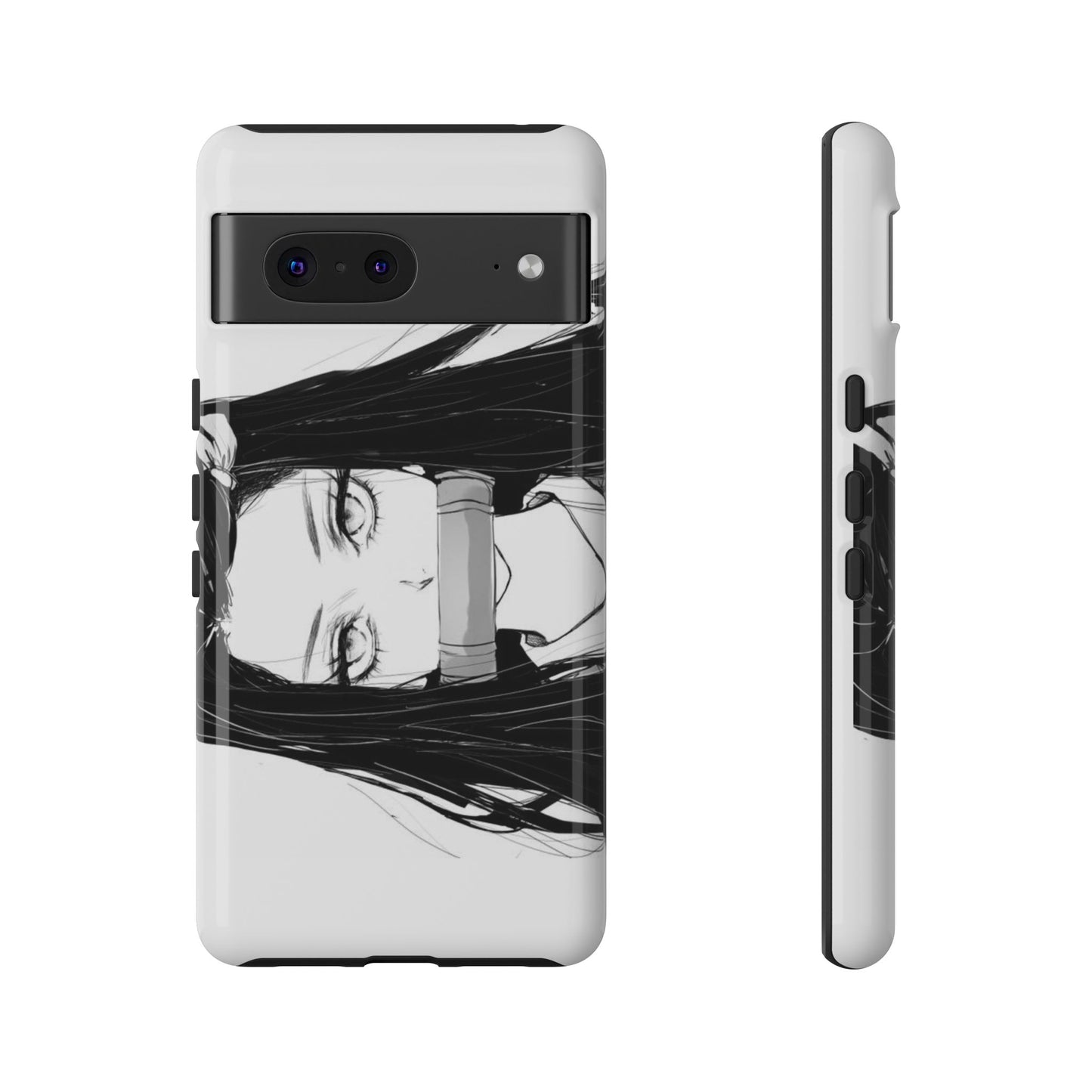 White Nezuko Kamado Clipart Phone Case