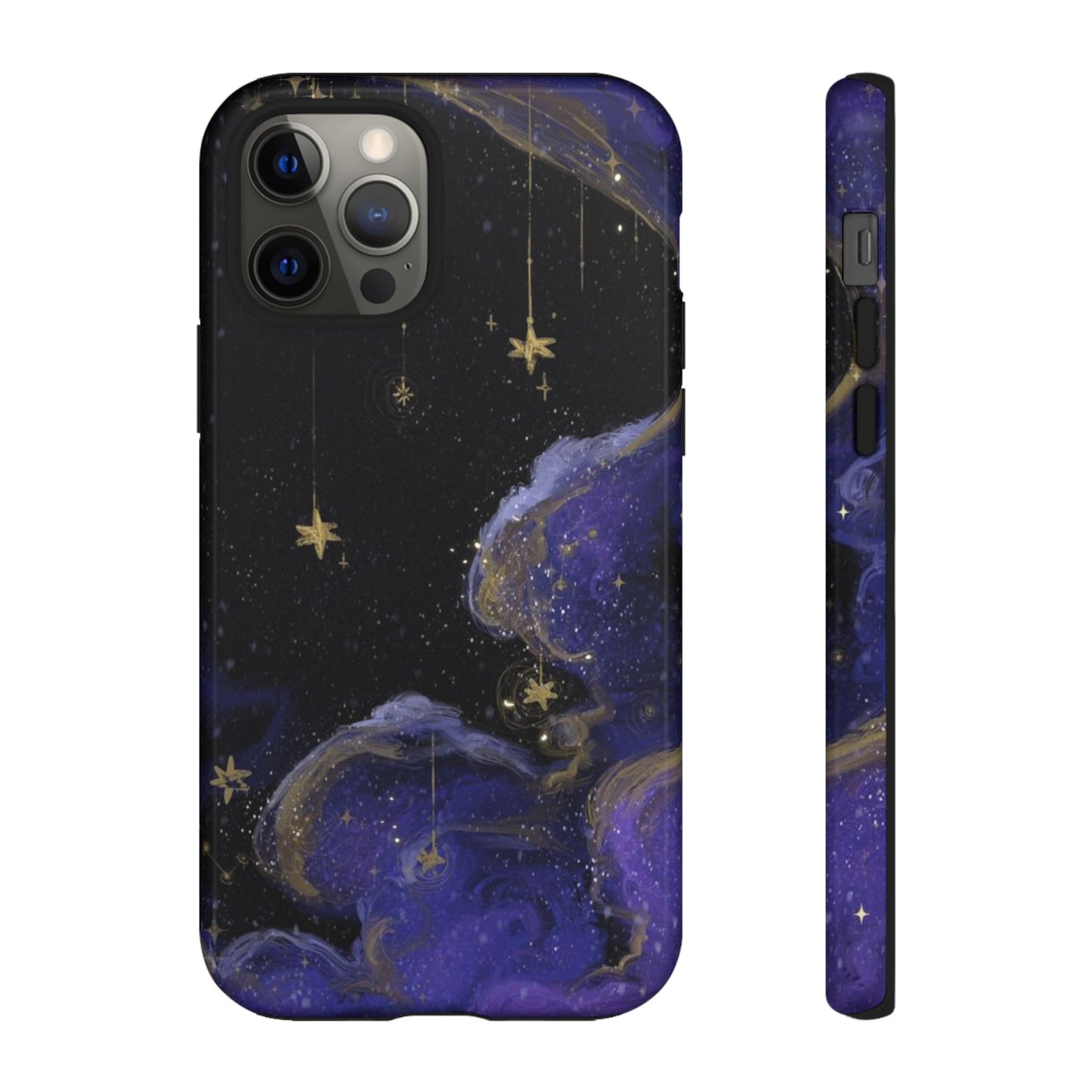 Cloudy Stars iPhone Case