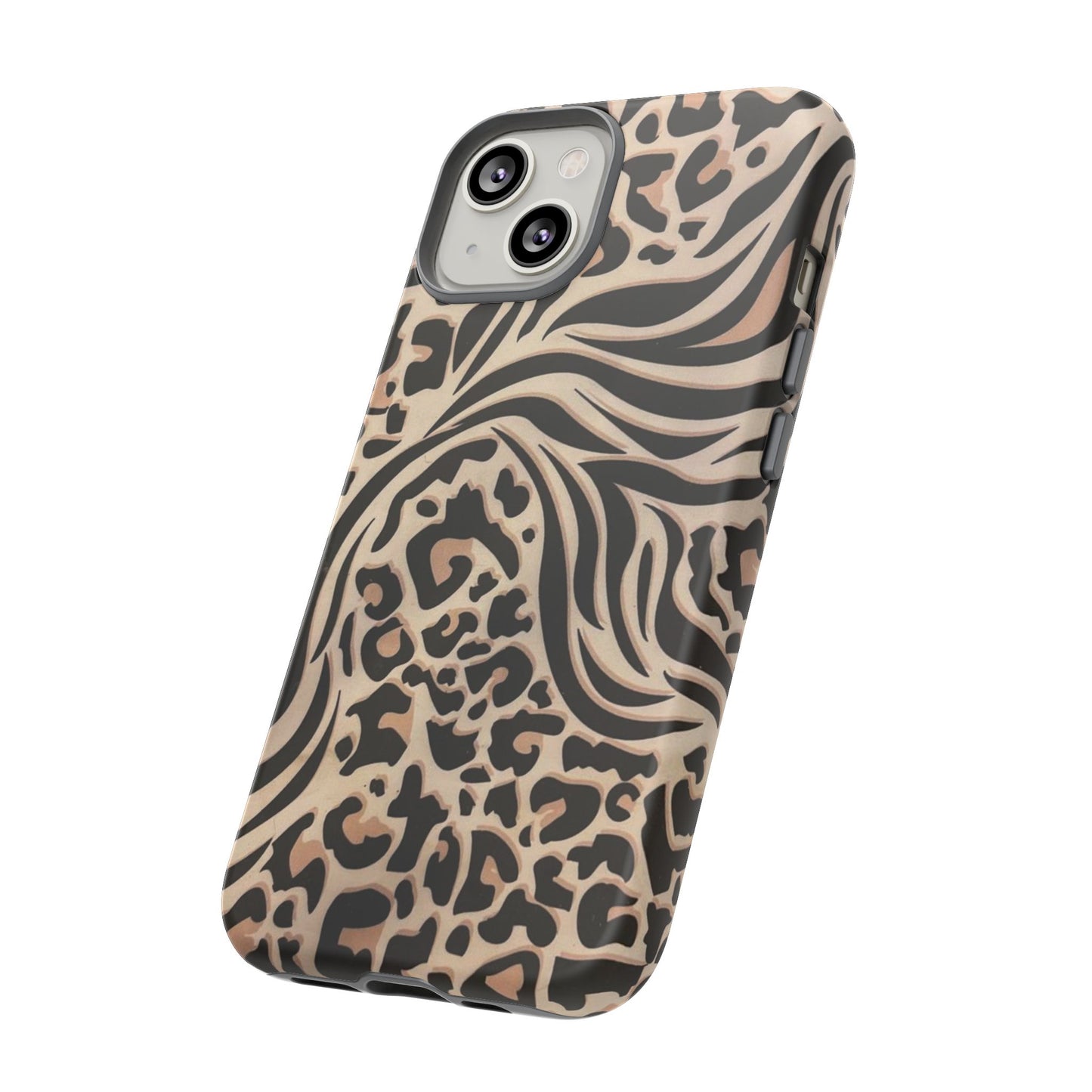 Cheetah Zebra iPhone Case