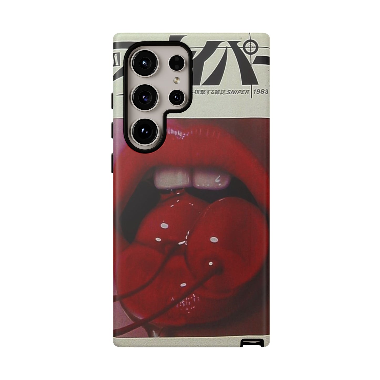 Cherry Lips iPhone Case