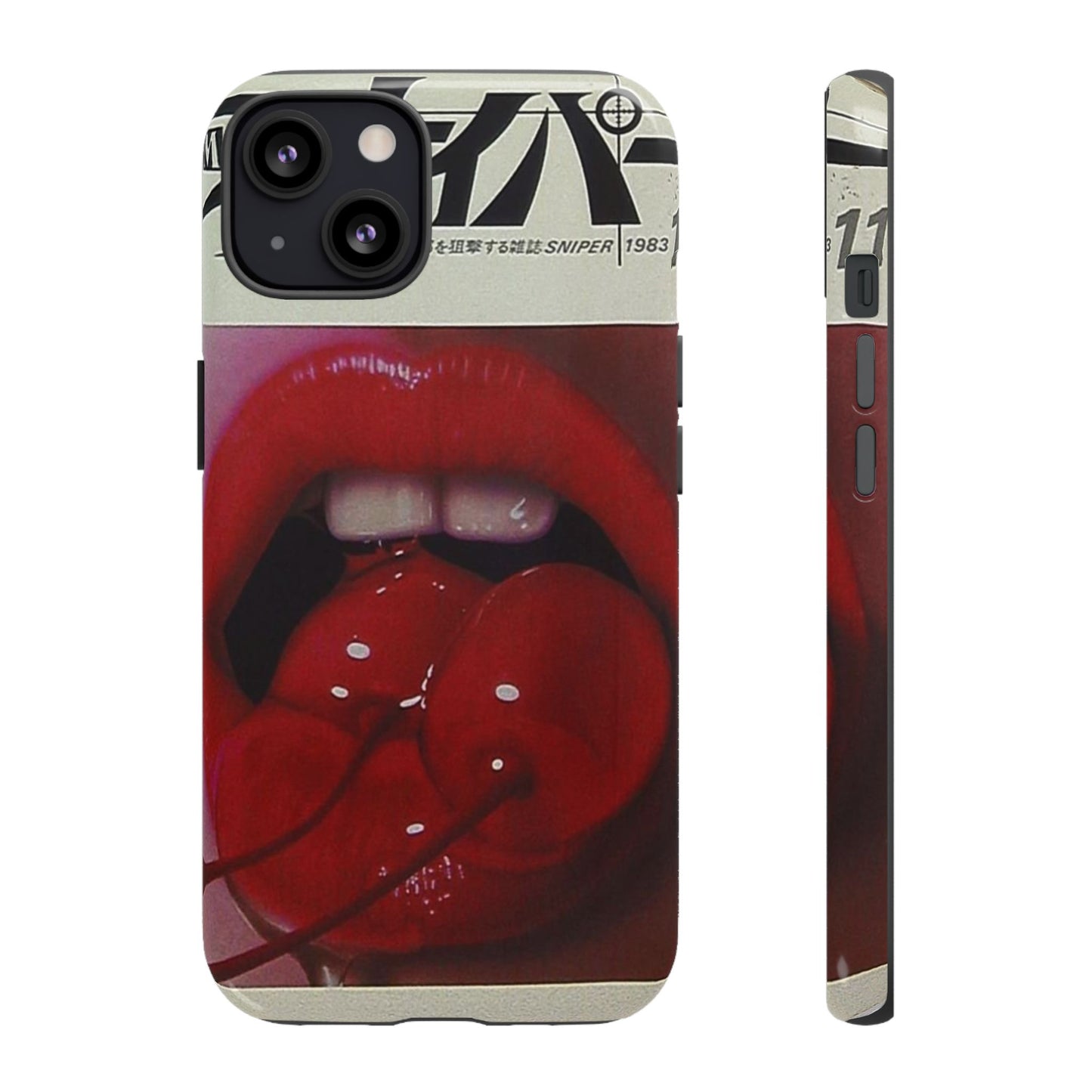 Cherry Lips iPhone Case