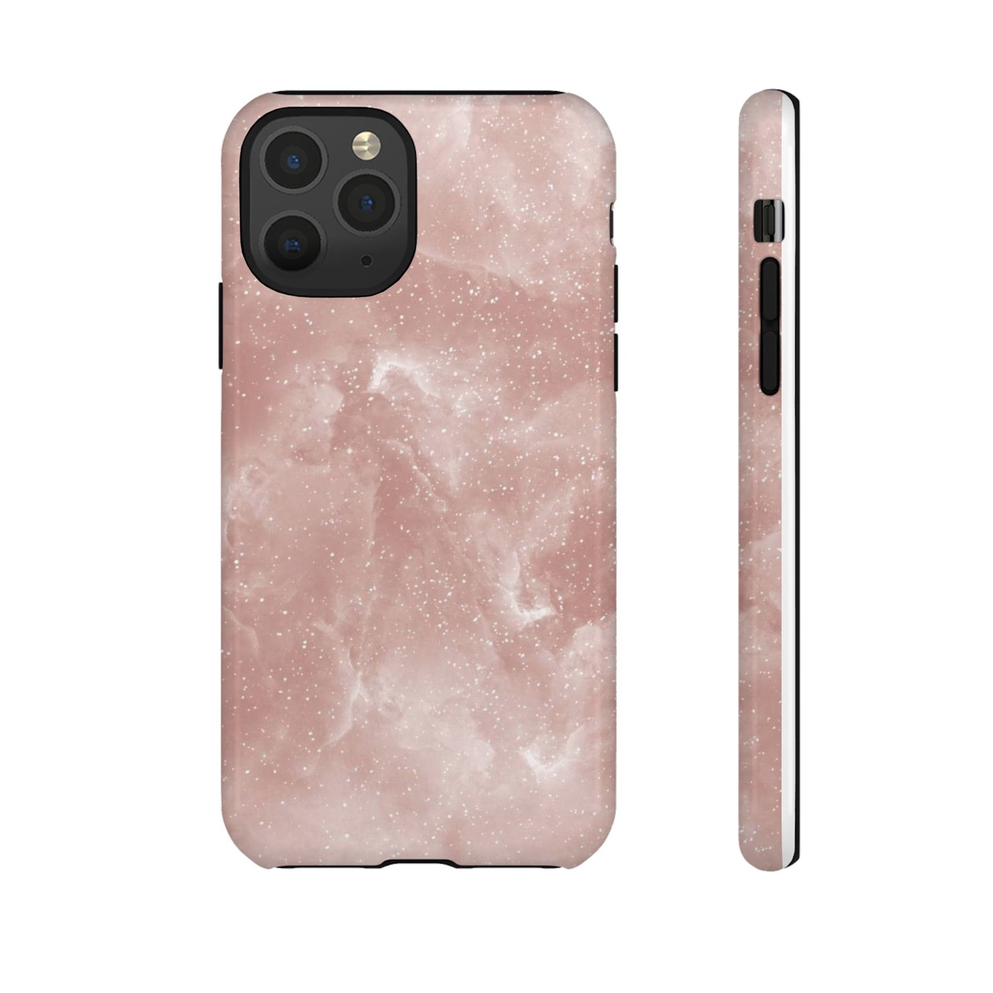 Rose Quartz Glitter iPhone Case