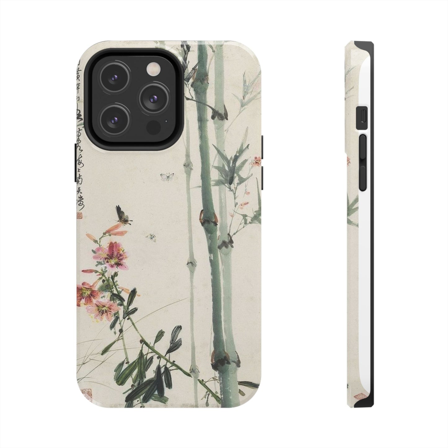 Bamboo Painting iPhone Case