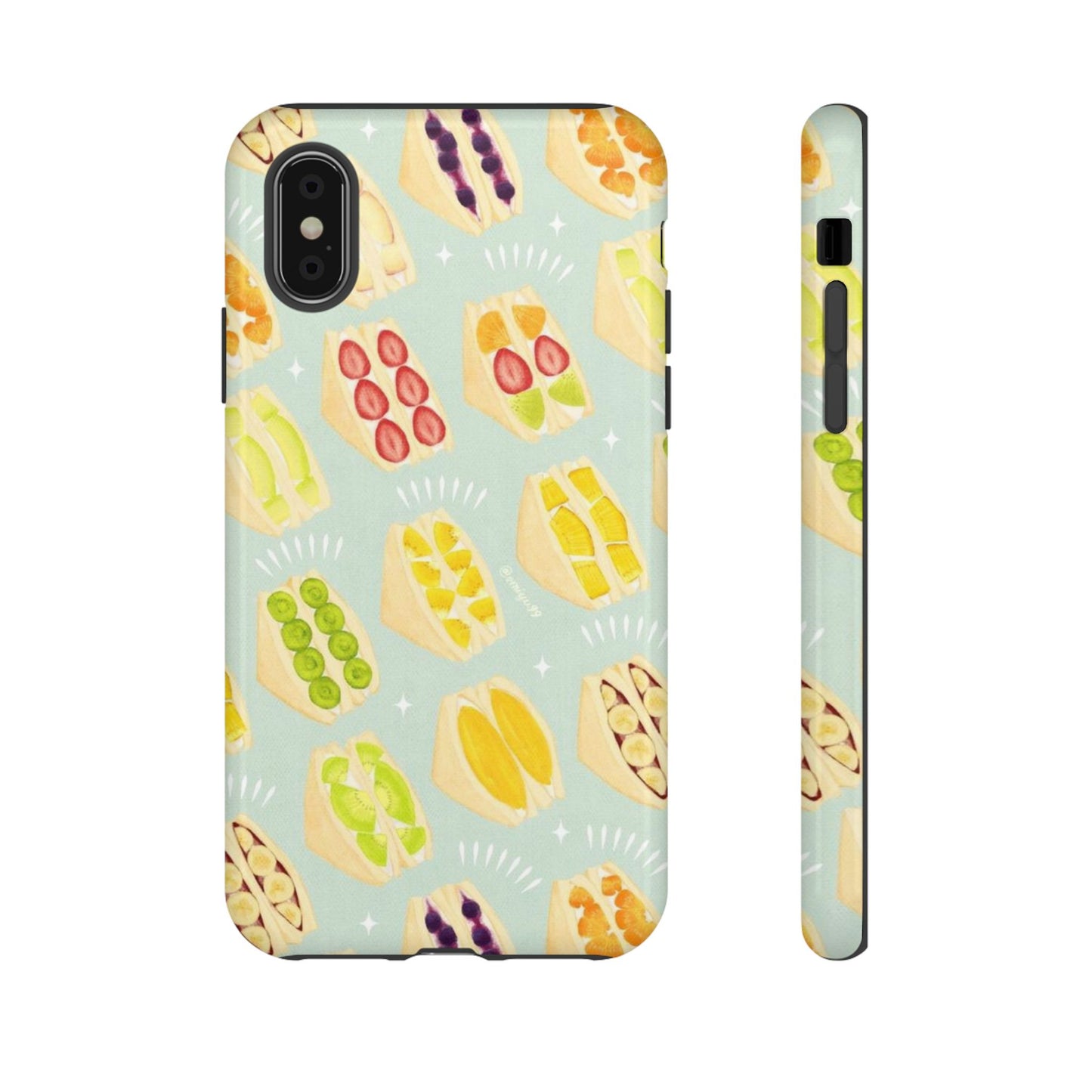 Japanese Fruit Sandwich iPhone Cases