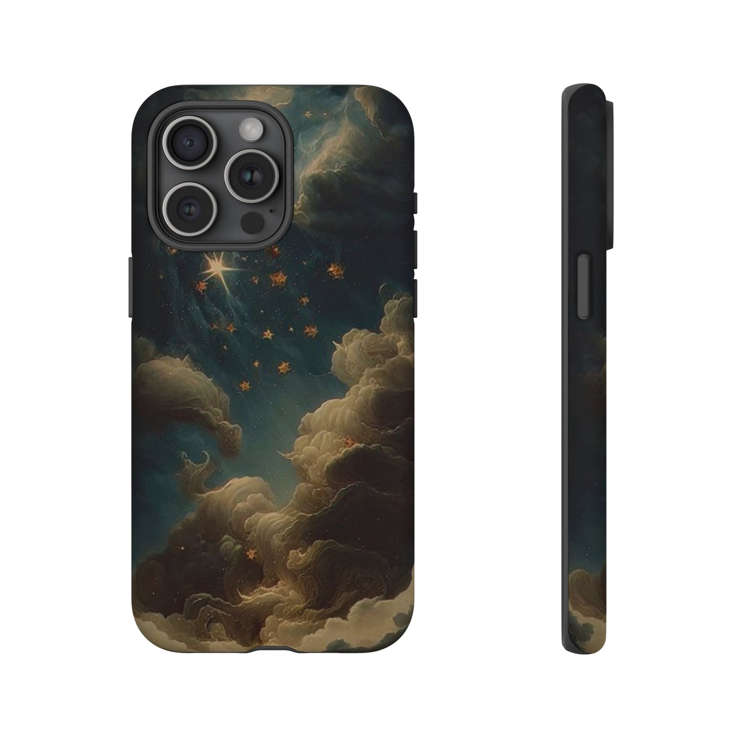 Cloudy Stars iPhone Case