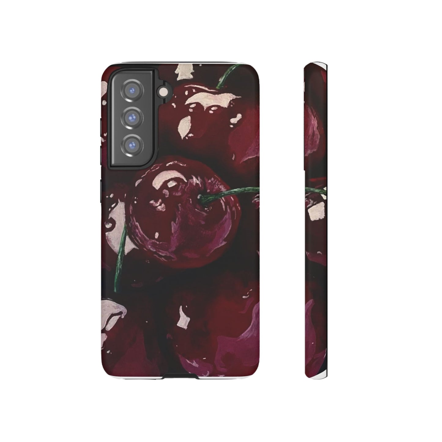 Cherry Painting iPhone Case