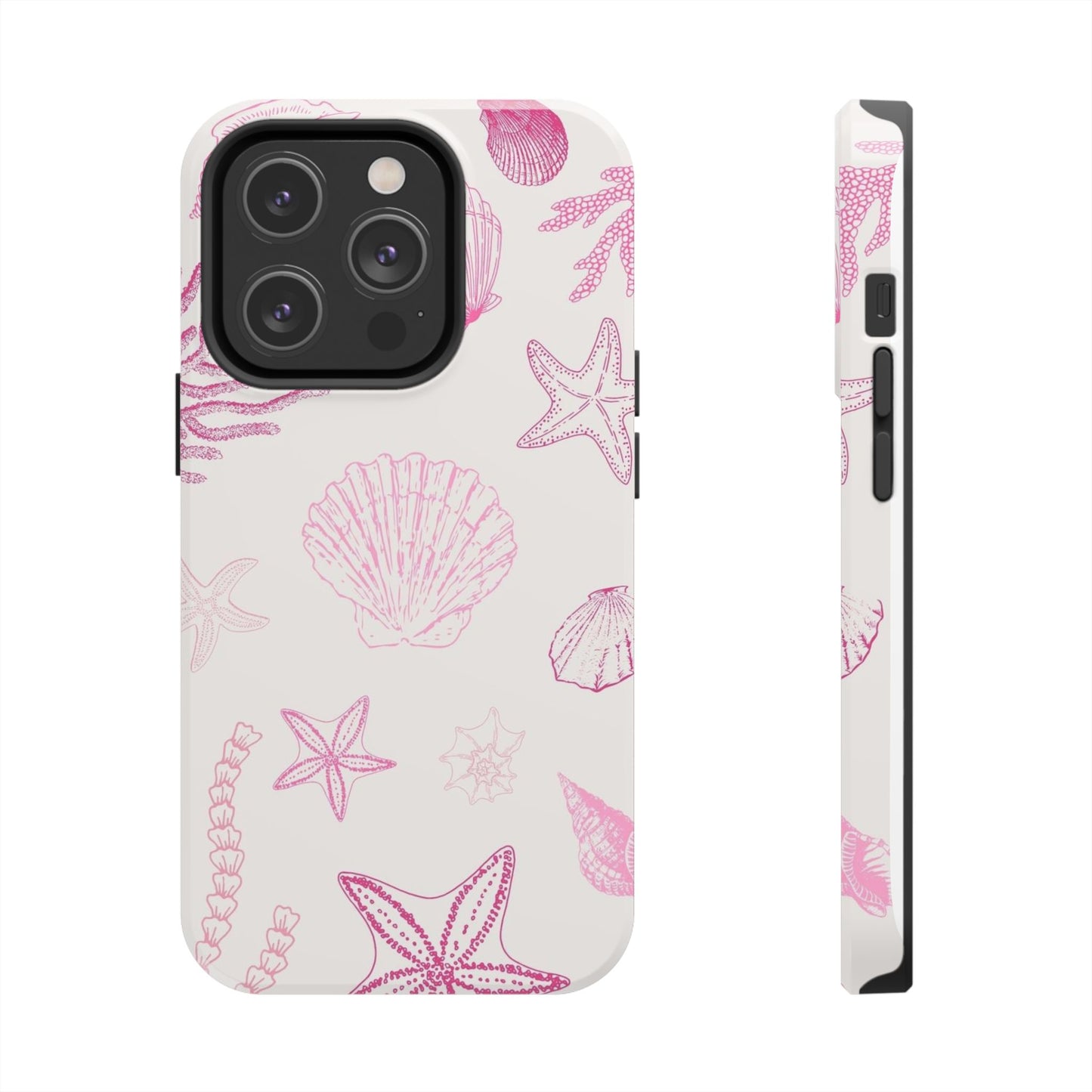 Pink Coastal Summer iPhone Case