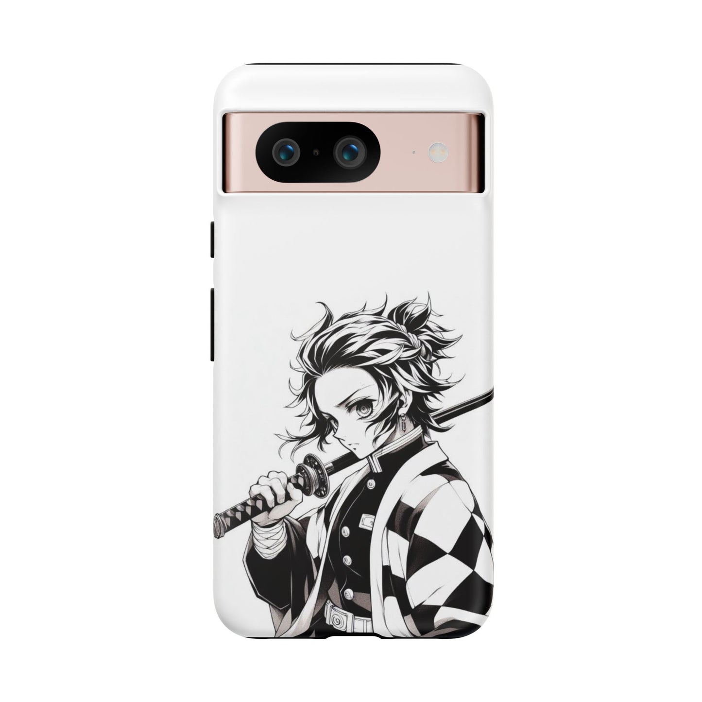 White Kamado Tanjiro Phone Case