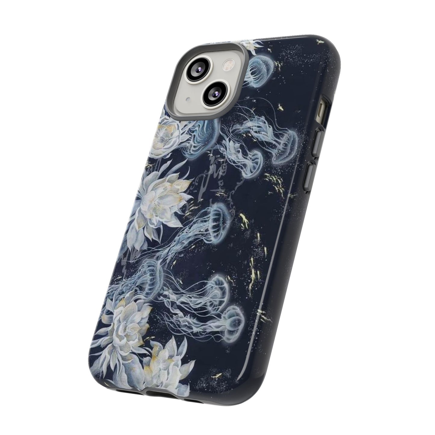 Jellyfish & Lily iPhone Case