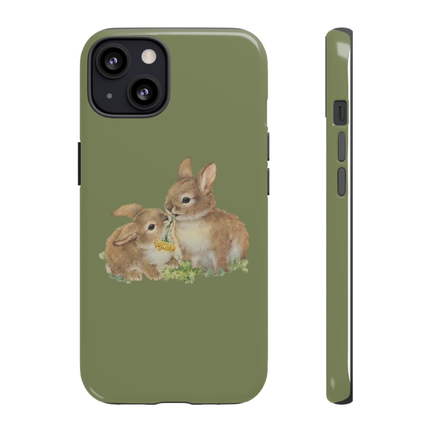 Olive Bunnies Phone Cases