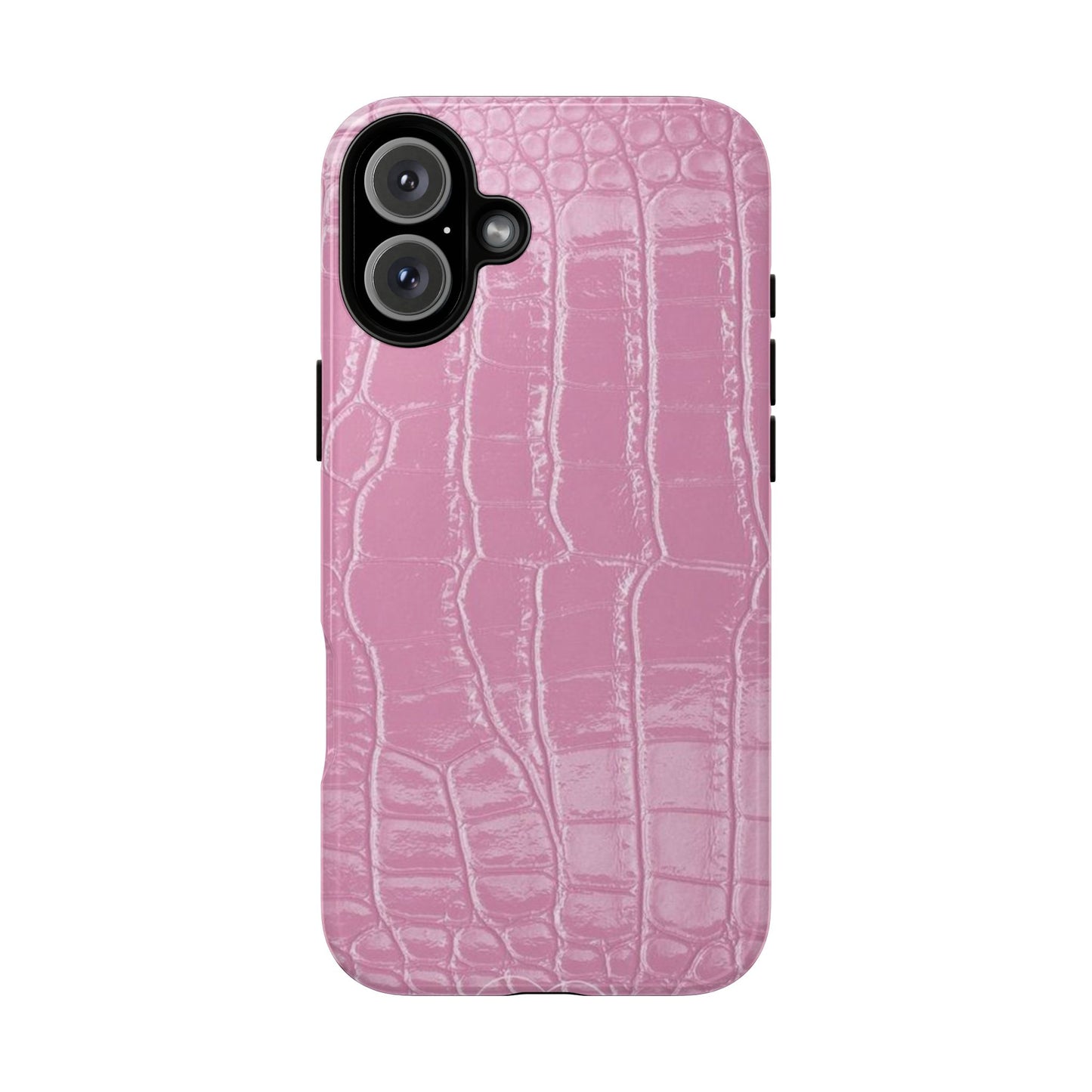 Pink Leather iPhone Case