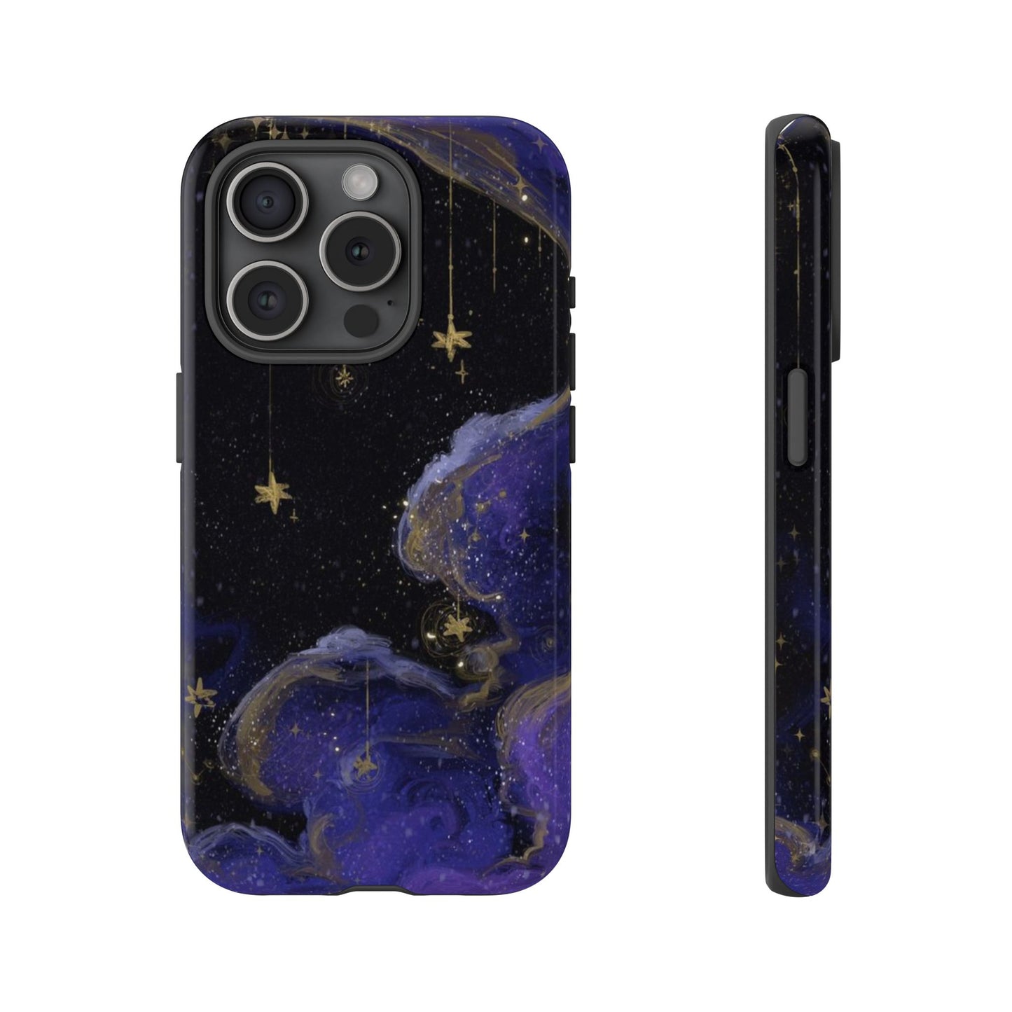 Cloudy Stars iPhone Case