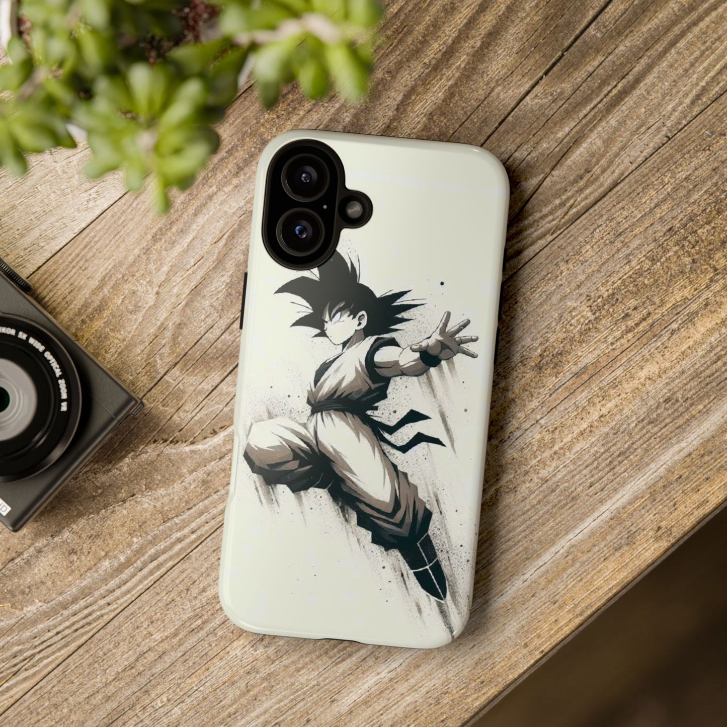 White Goku Clipart Phone Case