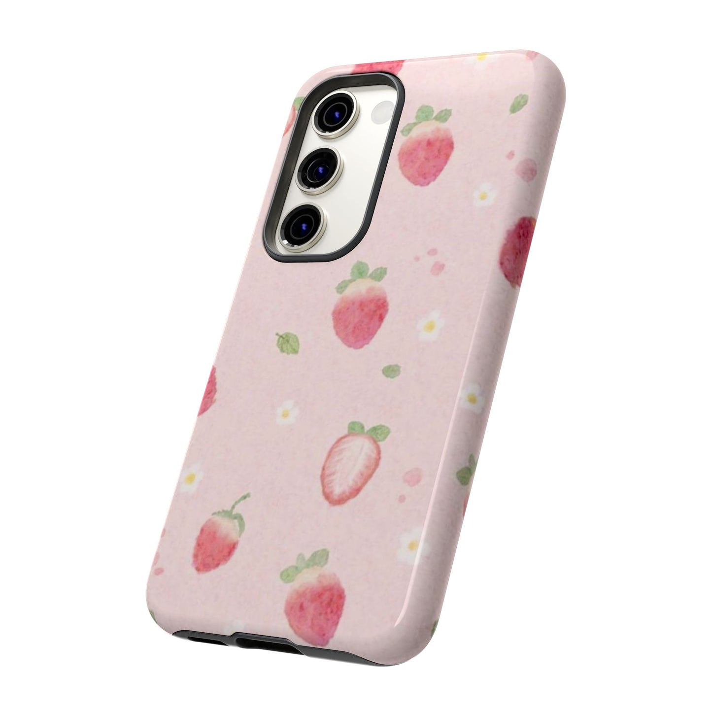 Strawberry Daisy iPhone Case