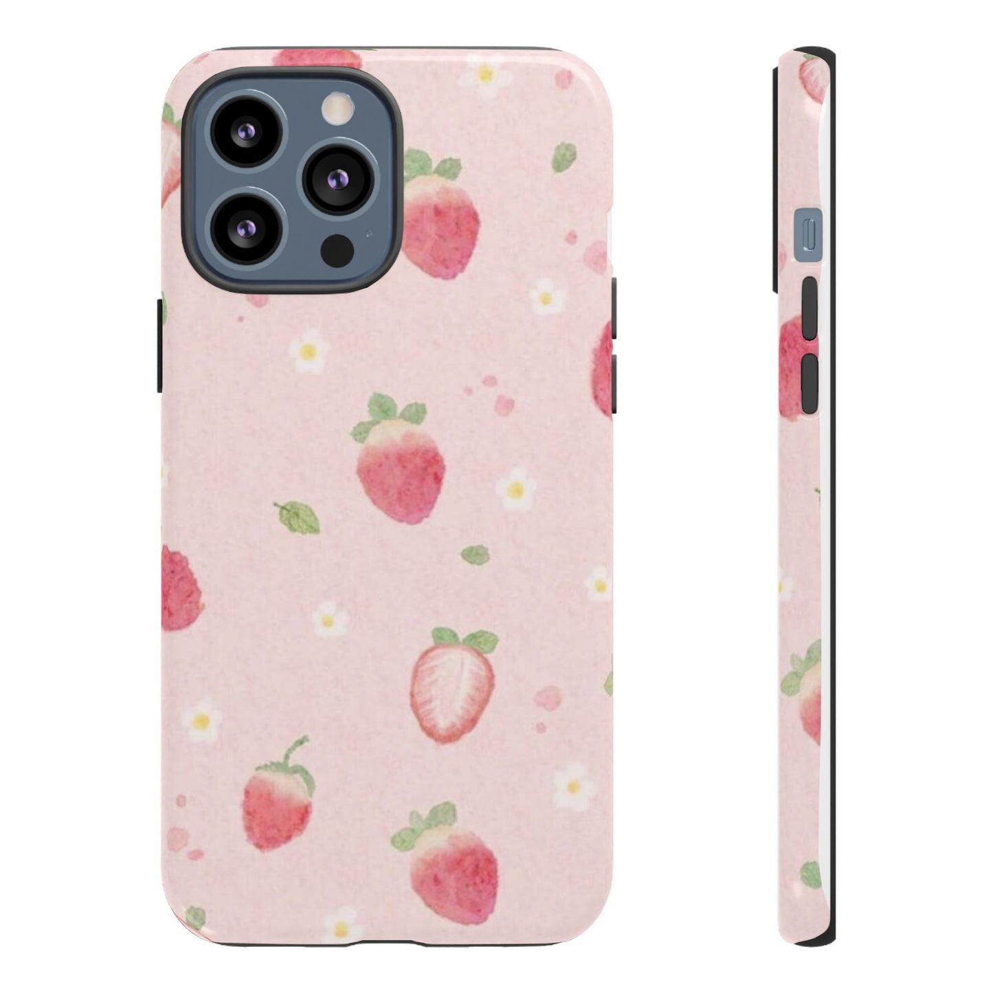 Strawberry Daisy iPhone Case