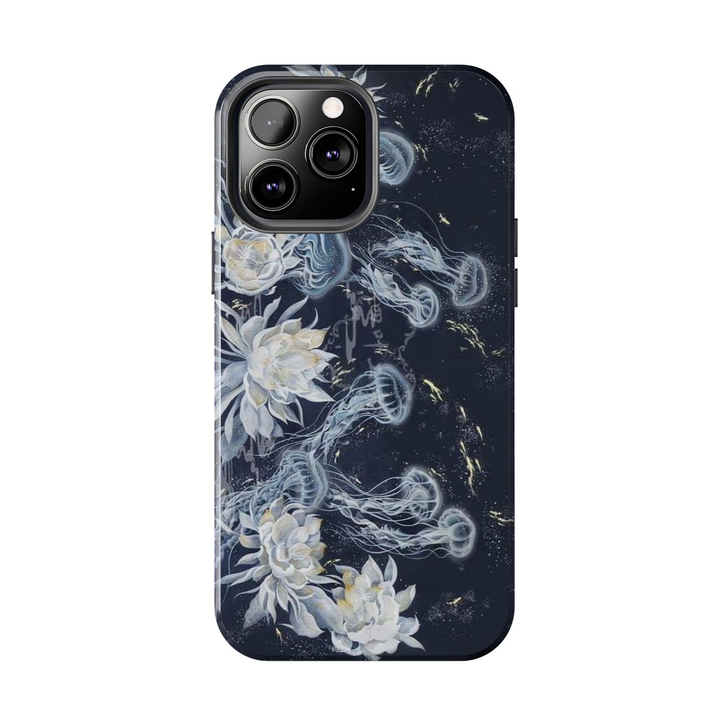 Jellyfish &Lily iPhone Case