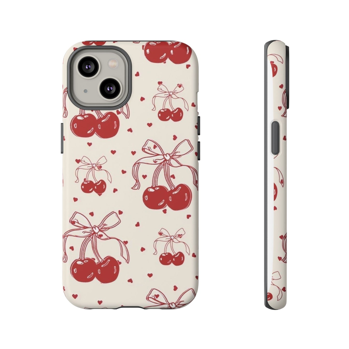 Cherry Bows iPhone Case