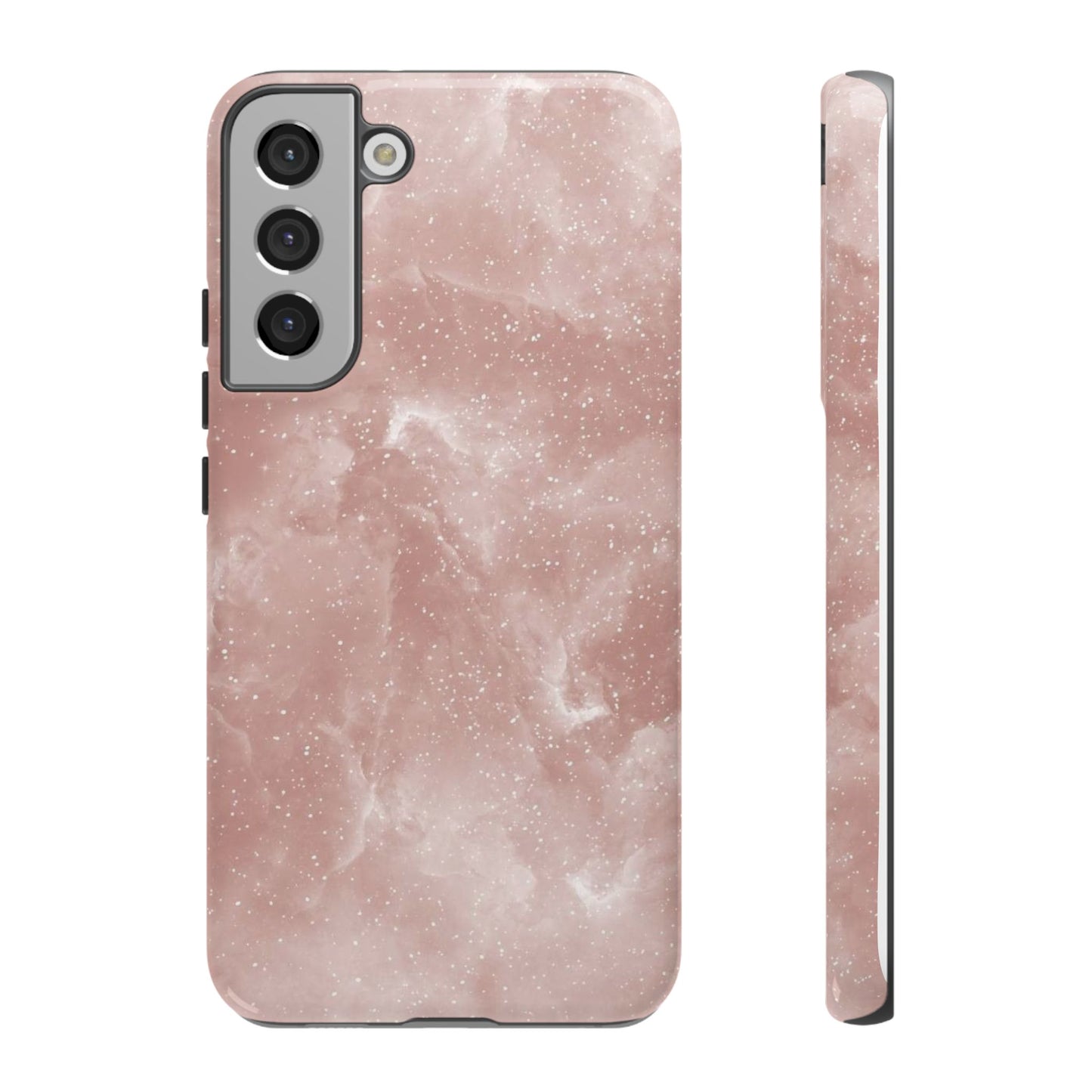 Rose Quartz Glitter iPhone Case