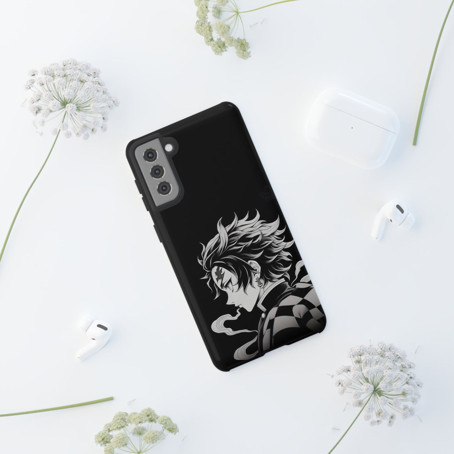 Black Kamado Tanjiro Phone Case