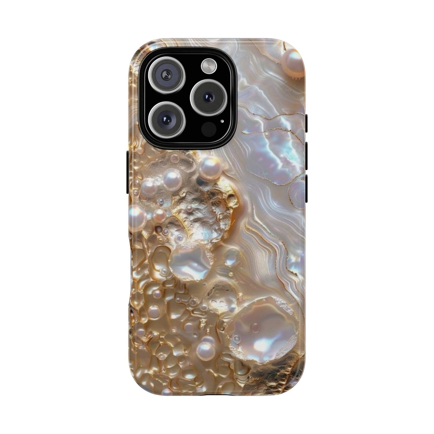 Golden Pearl iPhone Case