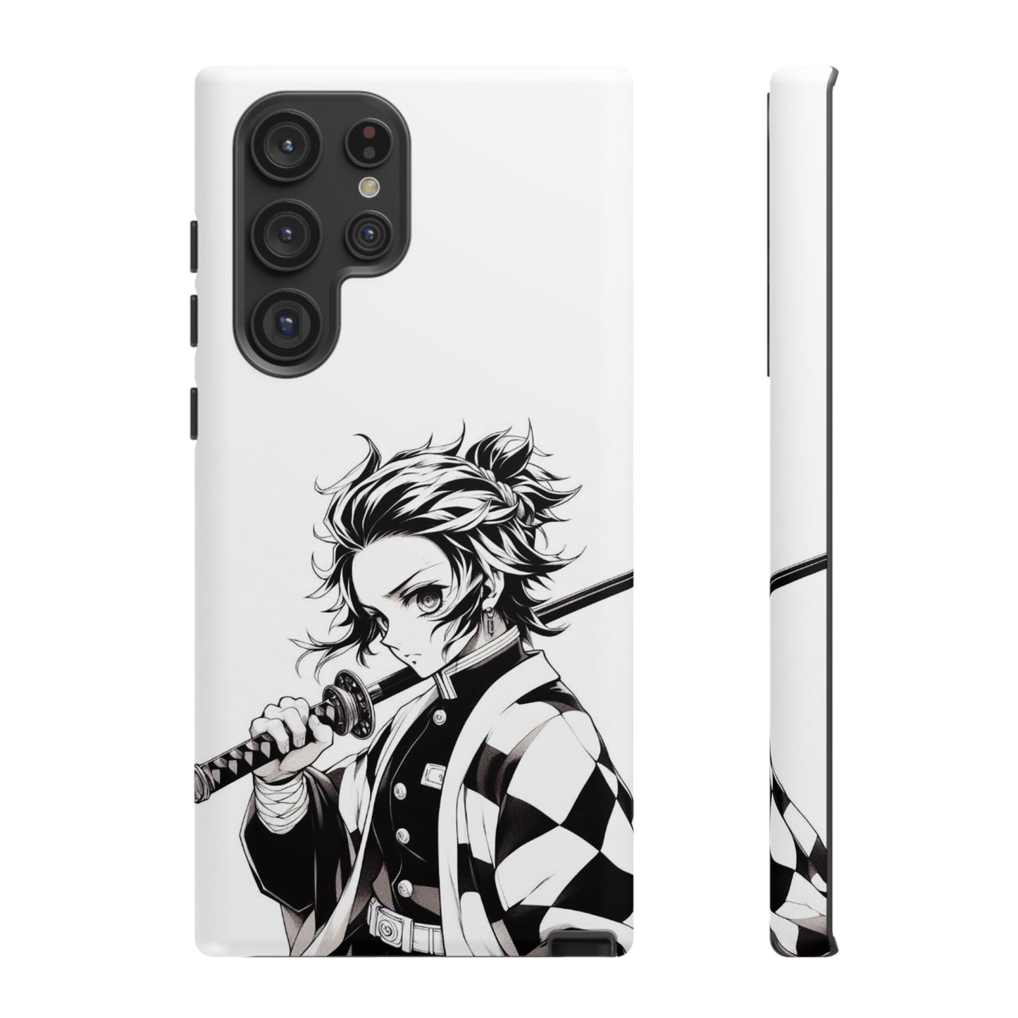 White Kamado Tanjiro Phone Case