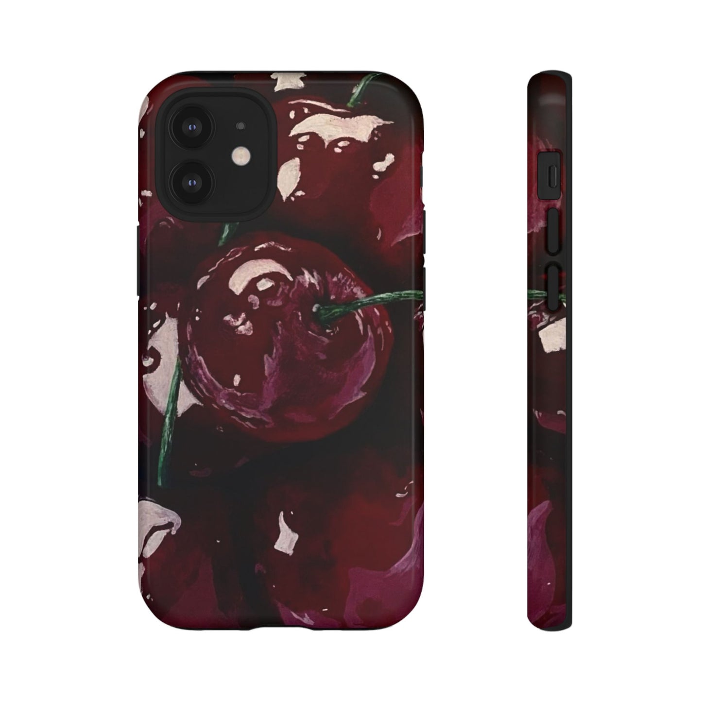 Cherry Painting iPhone Case