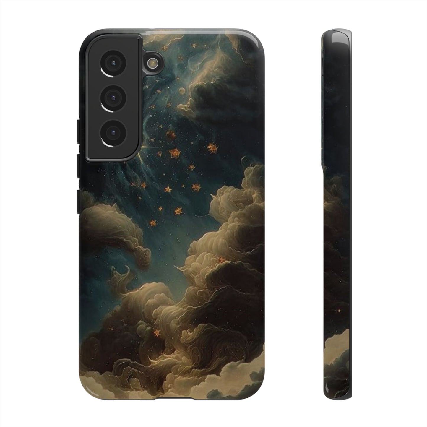 Cloudy Stars iPhone Case