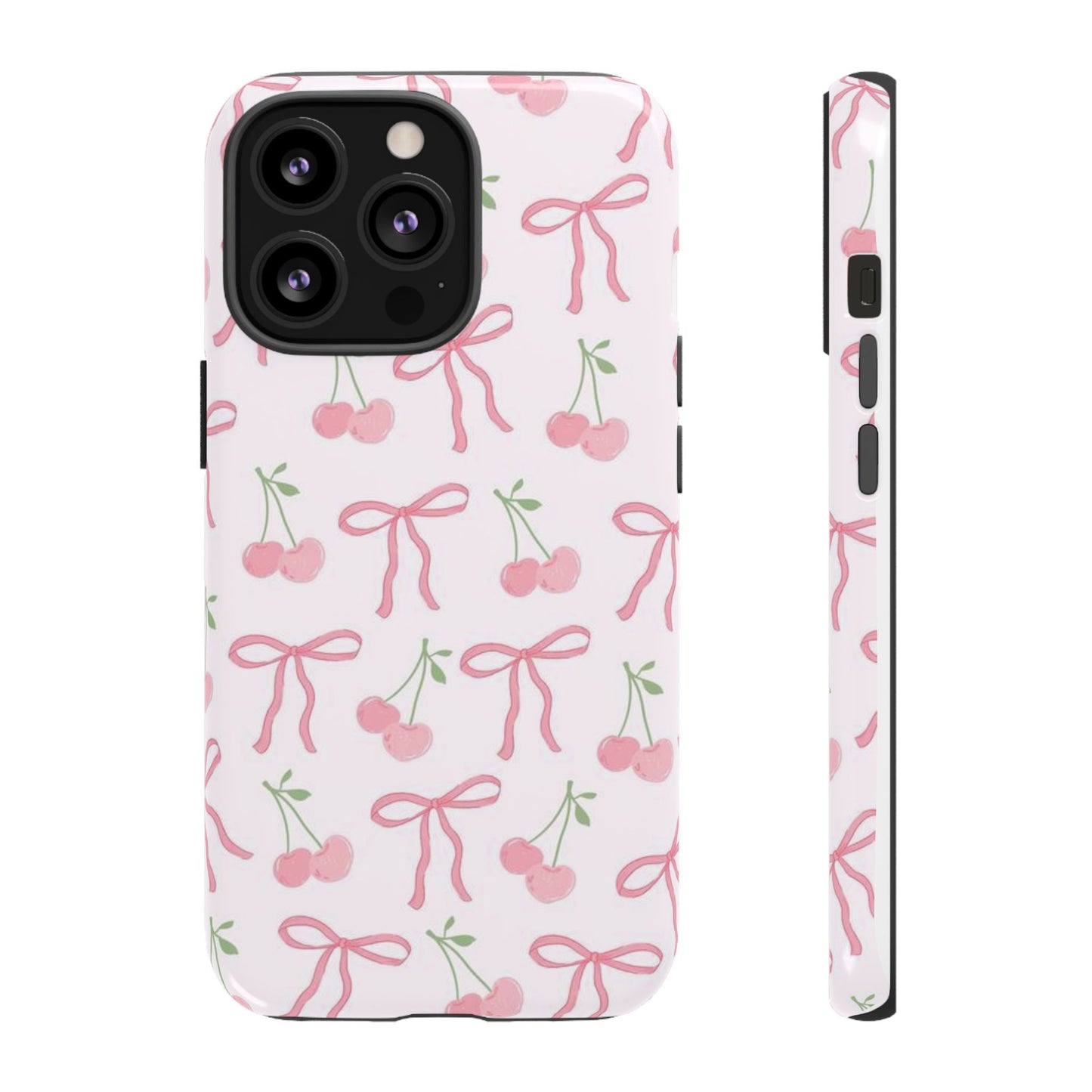 Bow & Cherries iPhone Case