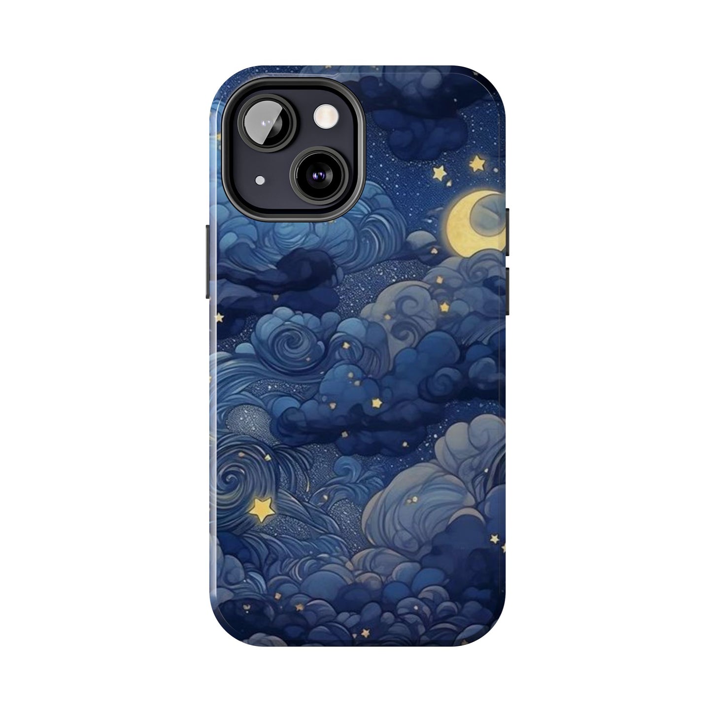 Moonlit Clouds iPhone Case