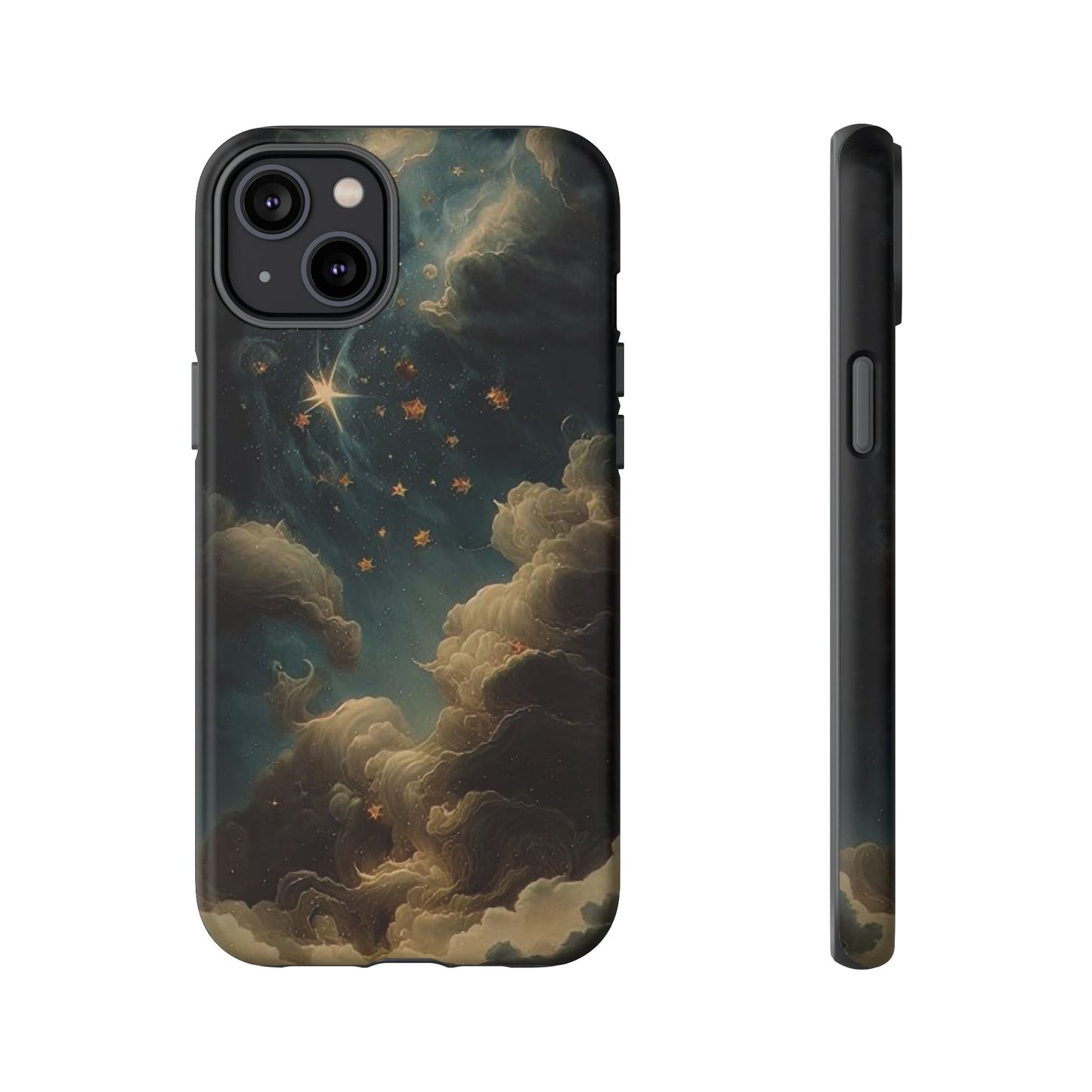 Cloudy Stars iPhone Case