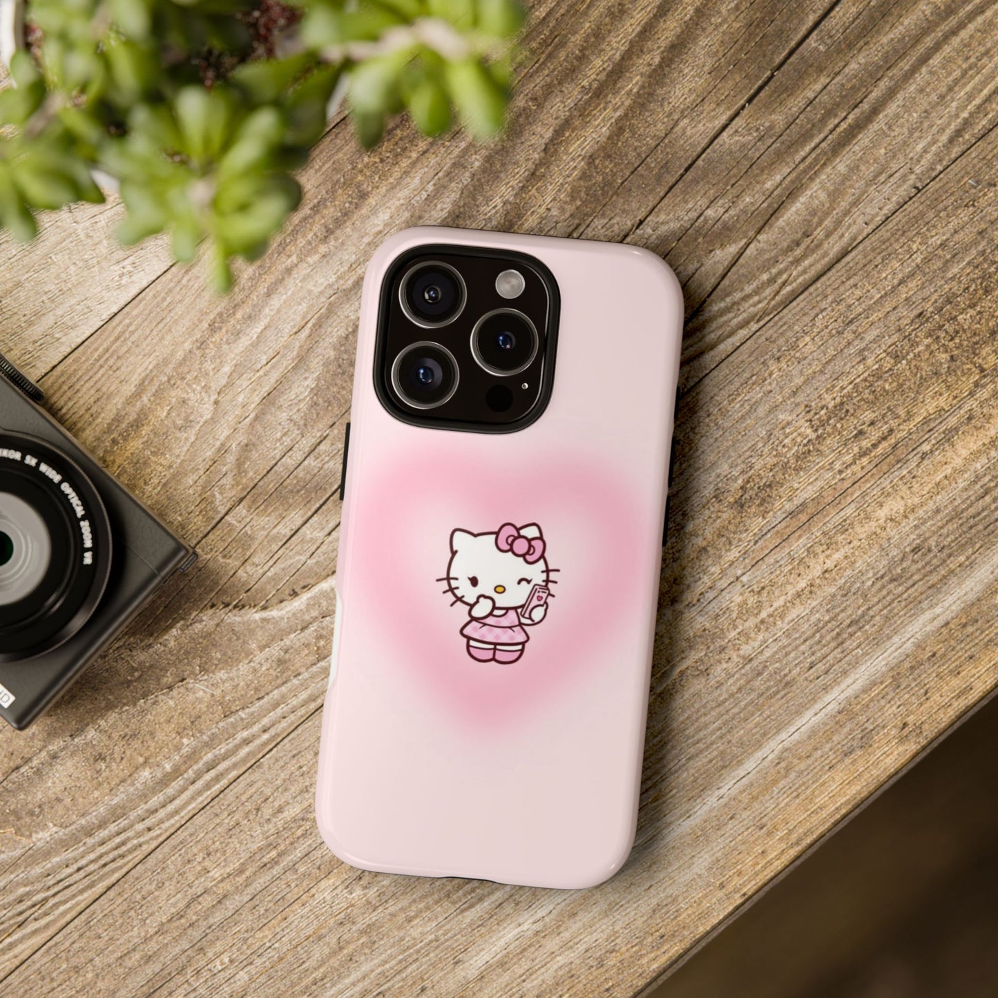 Hello Kitty Heart Aura Phone Case