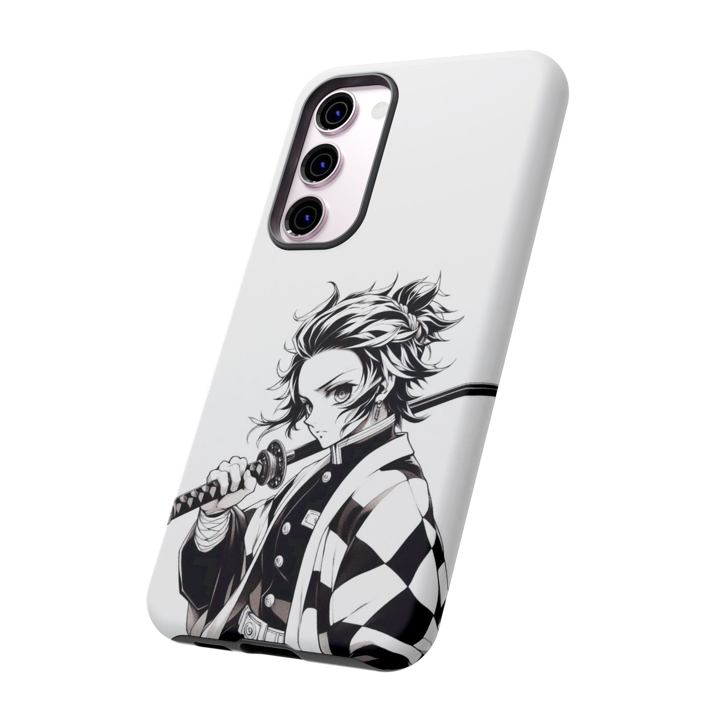 White Kamado Tanjiro Phone Case