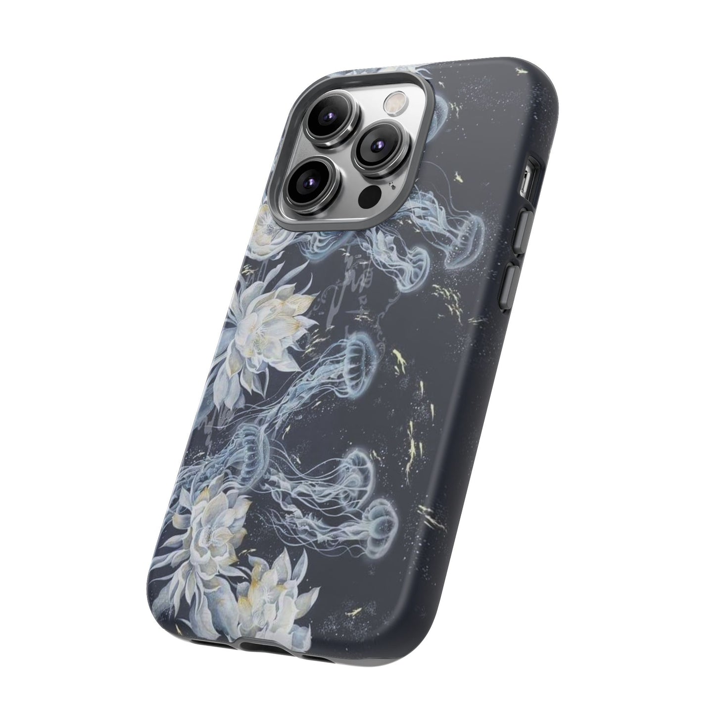 Jellyfish & Lily iPhone Case