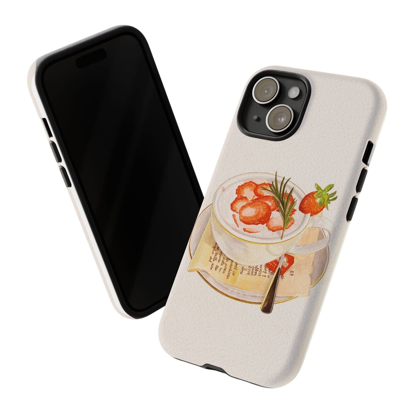 Strawberry Cream iPhone Case