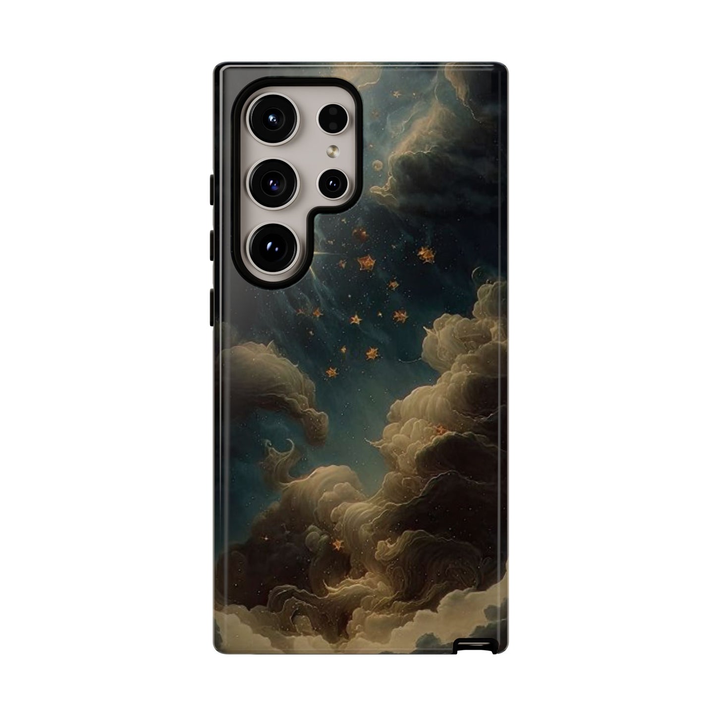 Cloudy Stars iPhone Case