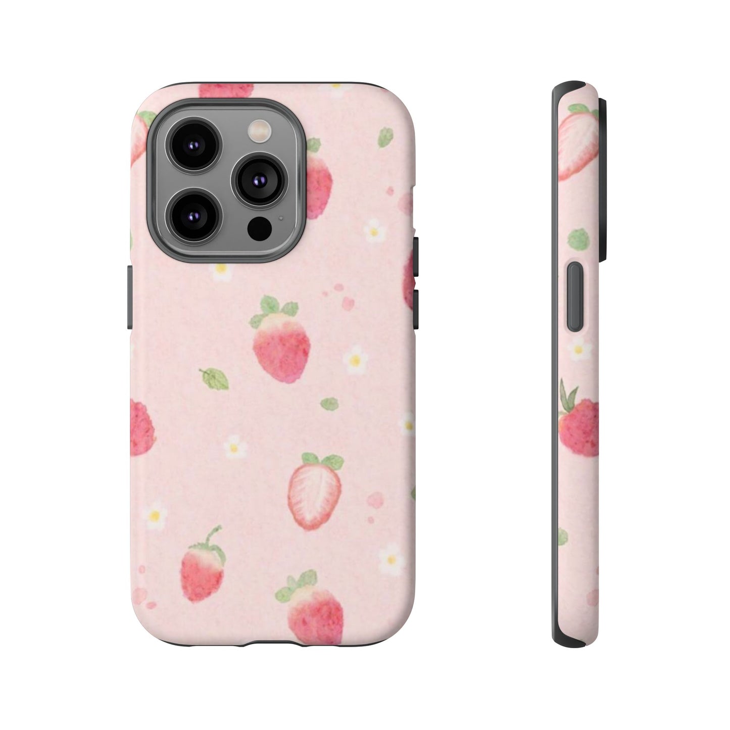 Strawberry Daisy iPhone Case