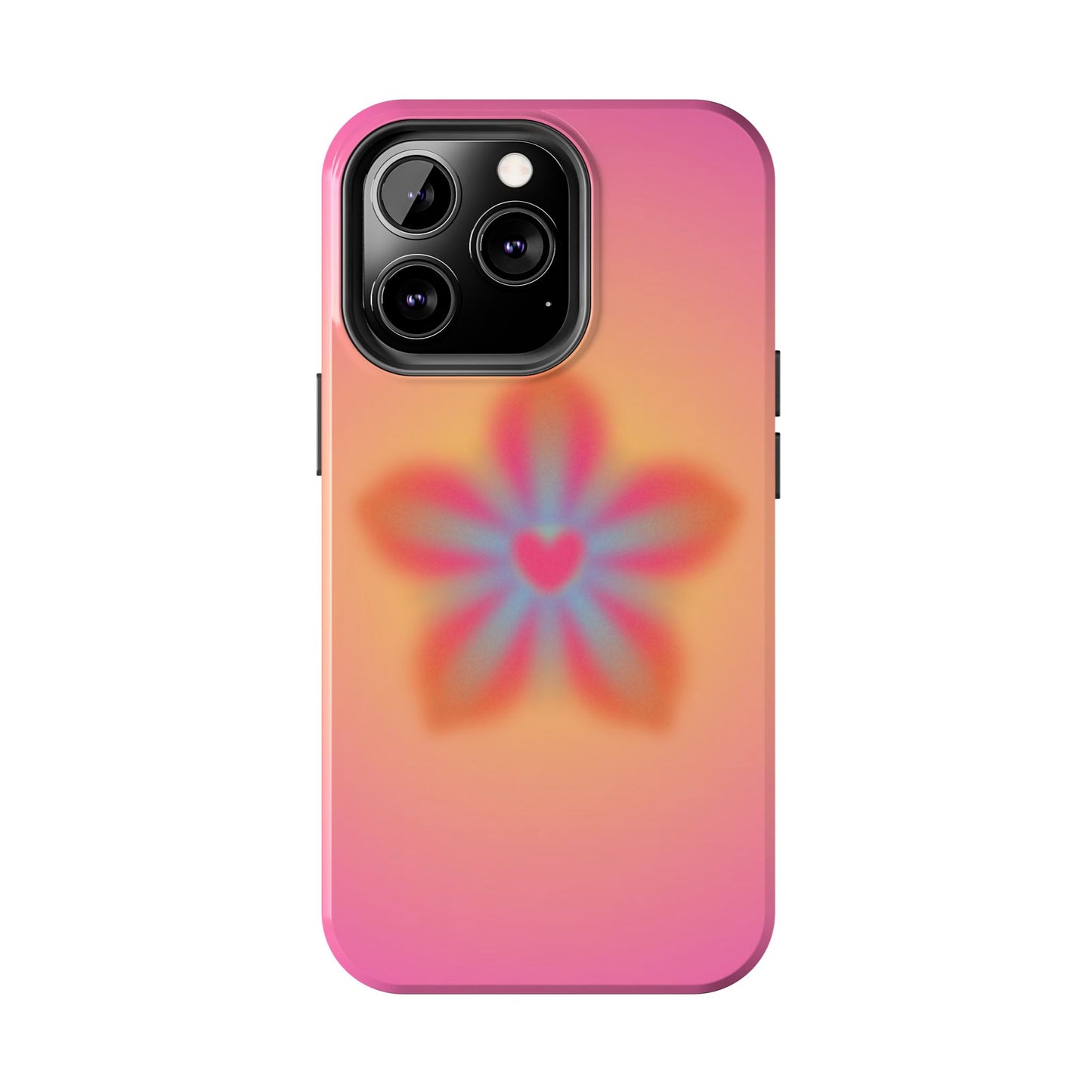 Flower Aura iPhone Case